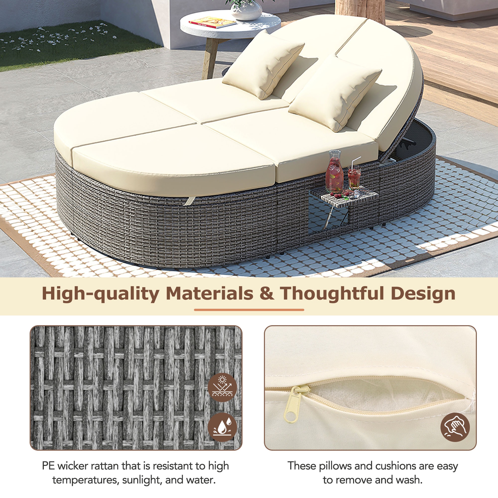 GZMR GZ-5AAA-26Q105 Patio-Sofas-Daybeds - View #4