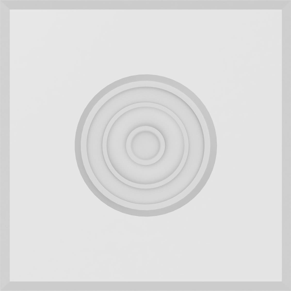 Ekena Millwork ROSP070X070X100SDG03 rosettes - View #2