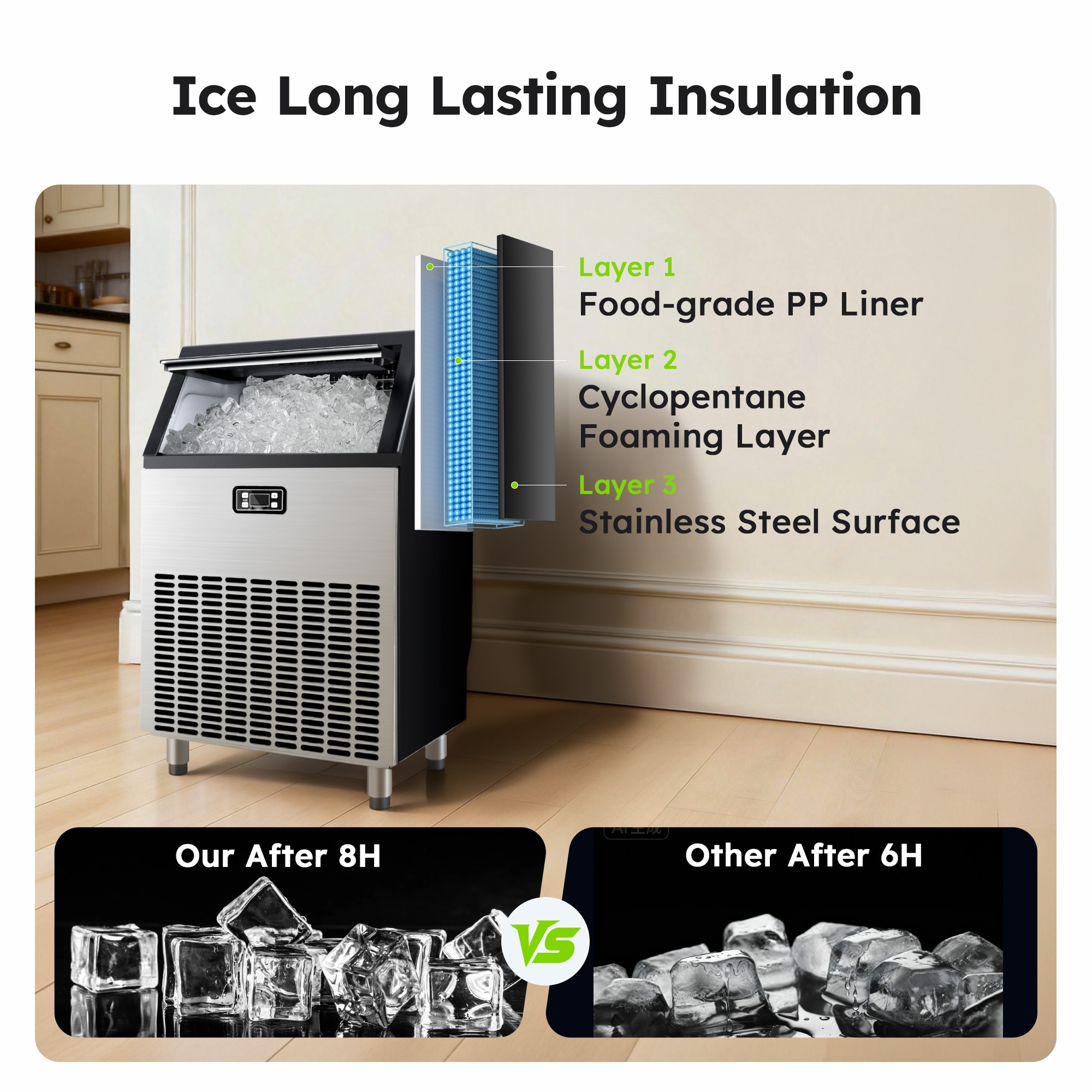 SIMZLIFE CIM005-200BS-S-LS-SC Ice-Makers - View #6