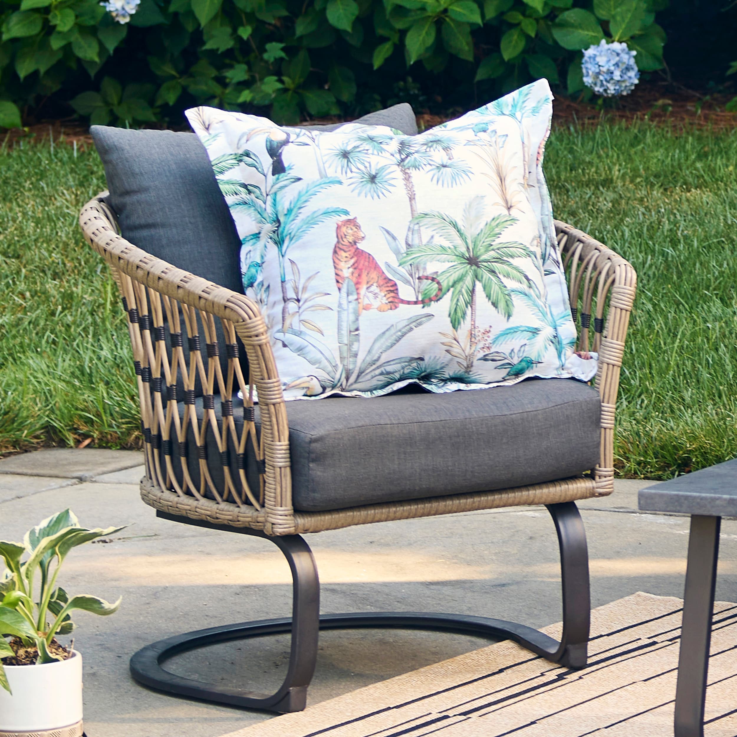 allen + roth 21503S-108B233 Outdoor-Accent-Pillows - View #2