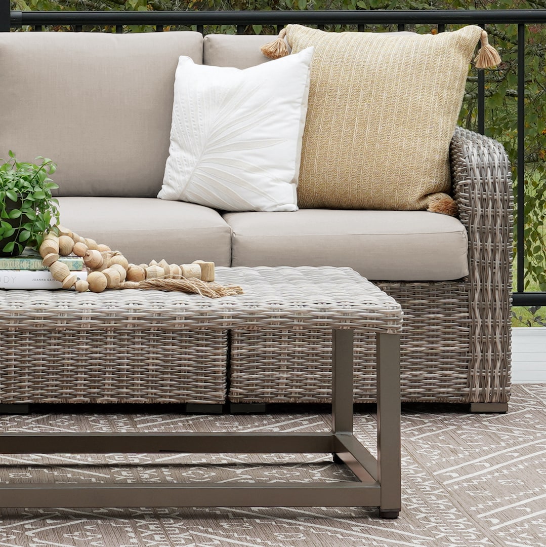 Leisure Made 471082-TAN Patio-Conversation-Sets - View #3