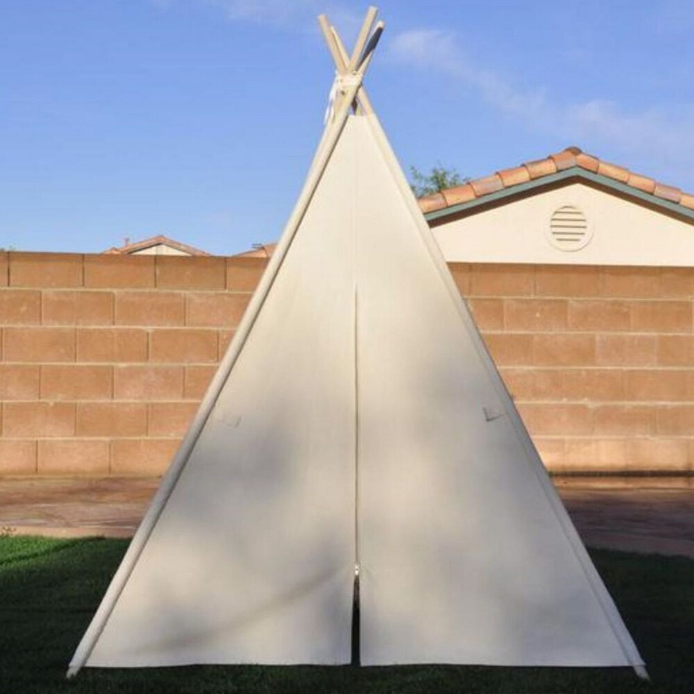 HIGHLANDERHOME 8FT4POLEOFFWHITETP tents - View #5