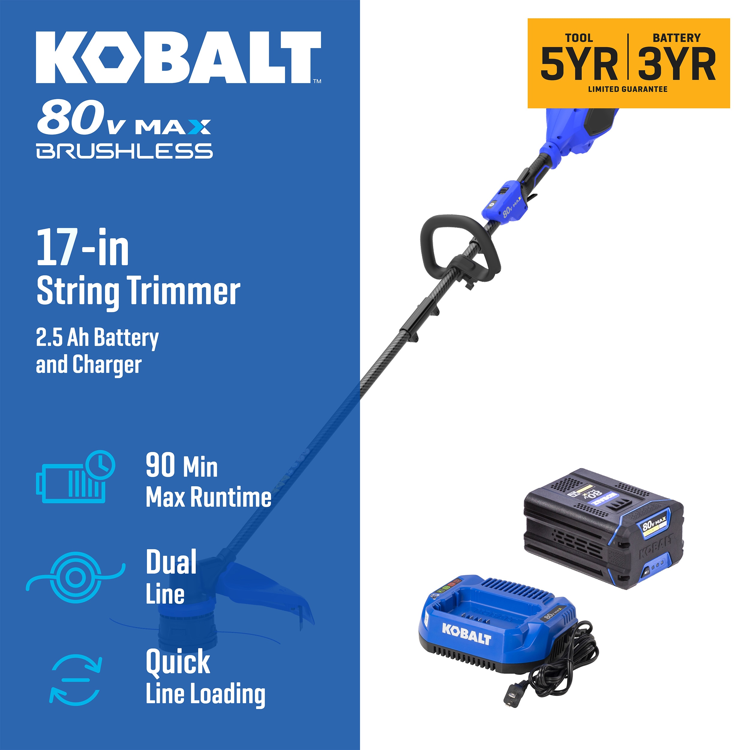 Kobalt KST 2180-06 Cordless-String-Trimmers - View #2
