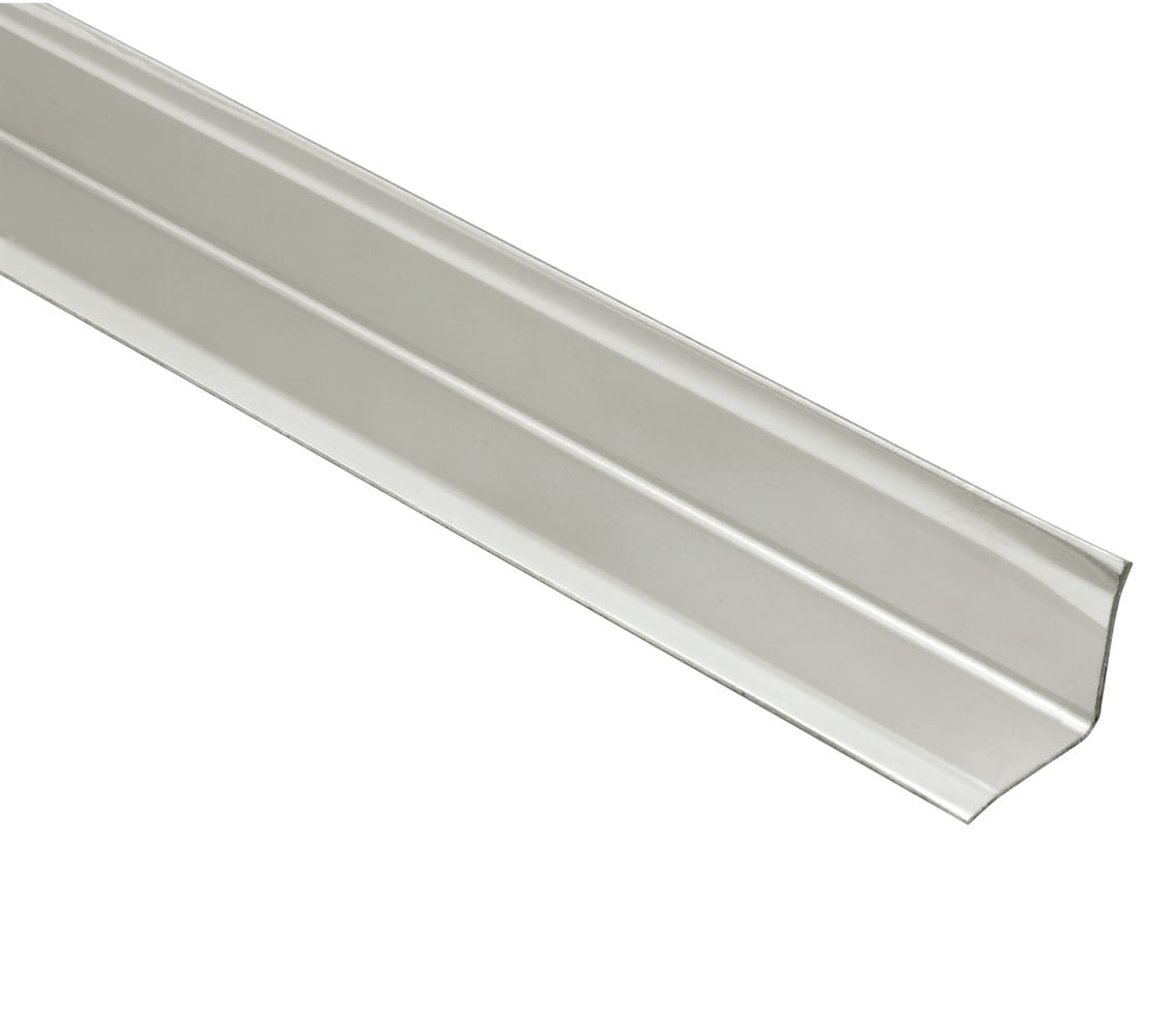 Schluter Systems ECK-KI 0.563-in W x 59-in L Stainless Steel Inside ...