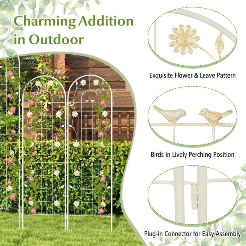 AHIOU HOME ZAAHD-HQRCX7GT Garden-Trellis - View #7