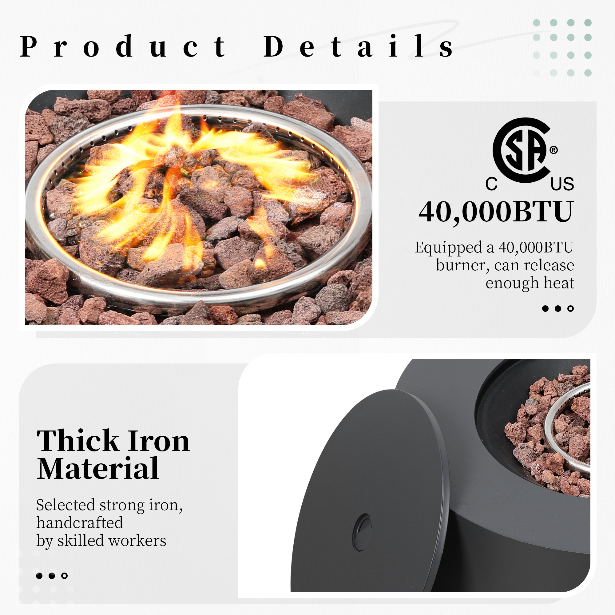 Patio Watcher LS-RT5-Y28TP-B1 Patio-Conversation-Sets - View #9