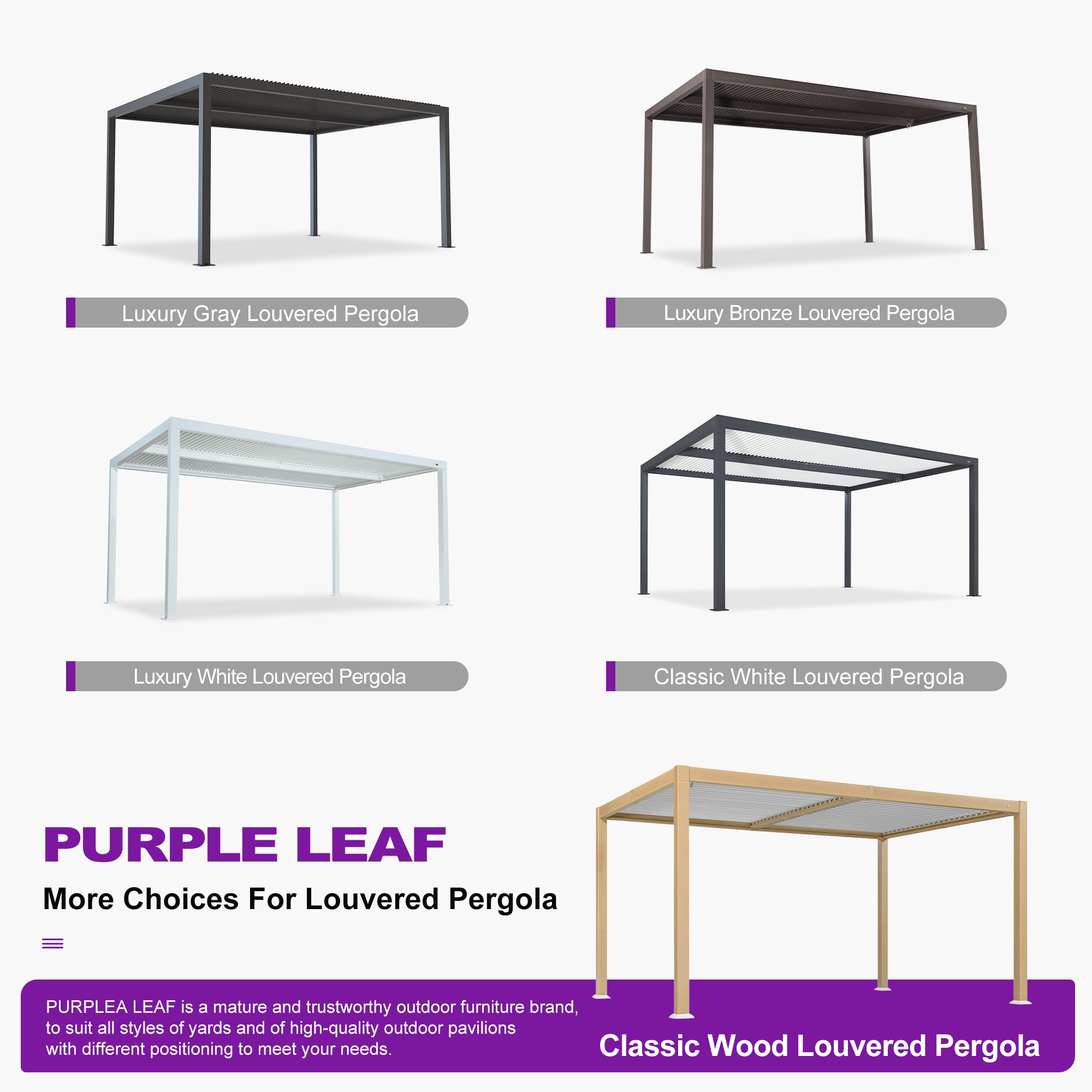 PURPLE LEAF LSMXFBY1216 Pergolas-2 - View #13