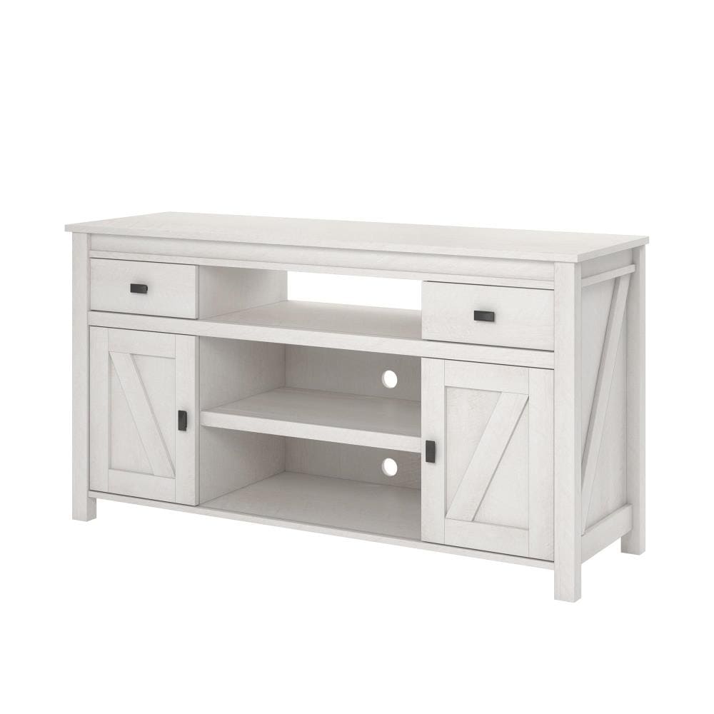 Ameriwood Home Winthrop Transitional Ivory Oak Tv Cabinet (Accommodates ...