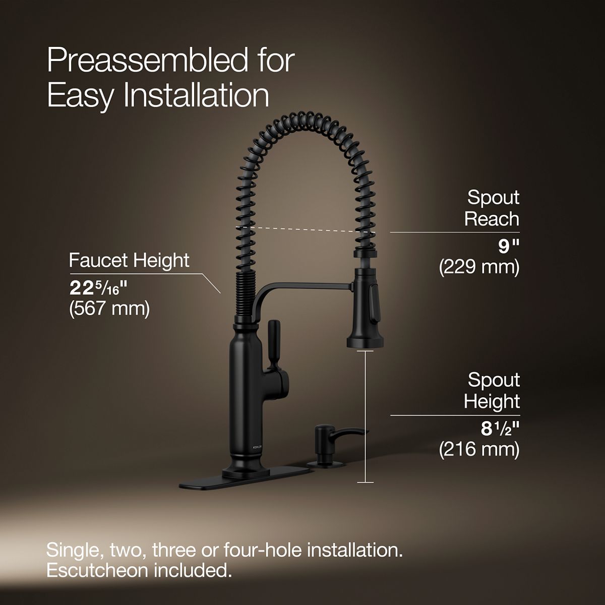 KOHLER K-R28702-SD-BL Kitchen-Faucets - View #3