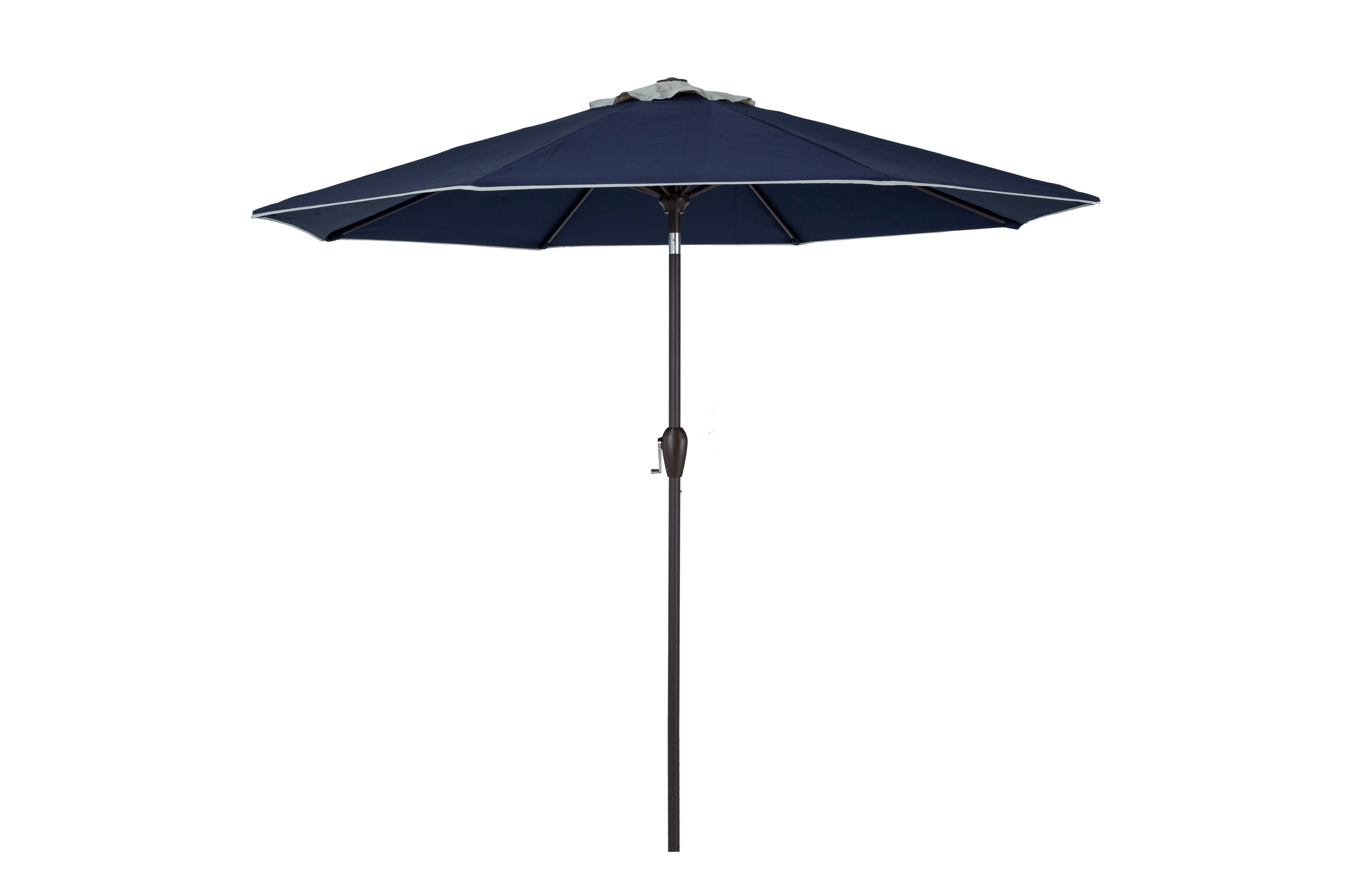 PolyTeak UMBL-9FT-NVB 9.0-Feet Aluminum Market Patio Umbrella