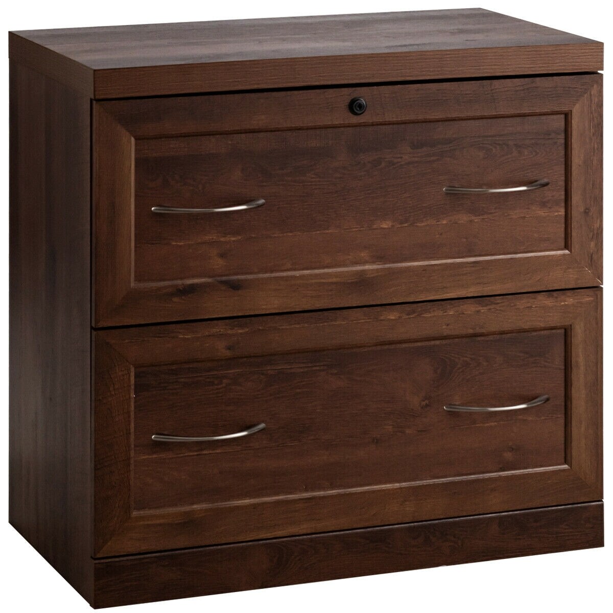 CASAINC WF-HW63112CF-LA Brwon 2-Drawer File Cabinet