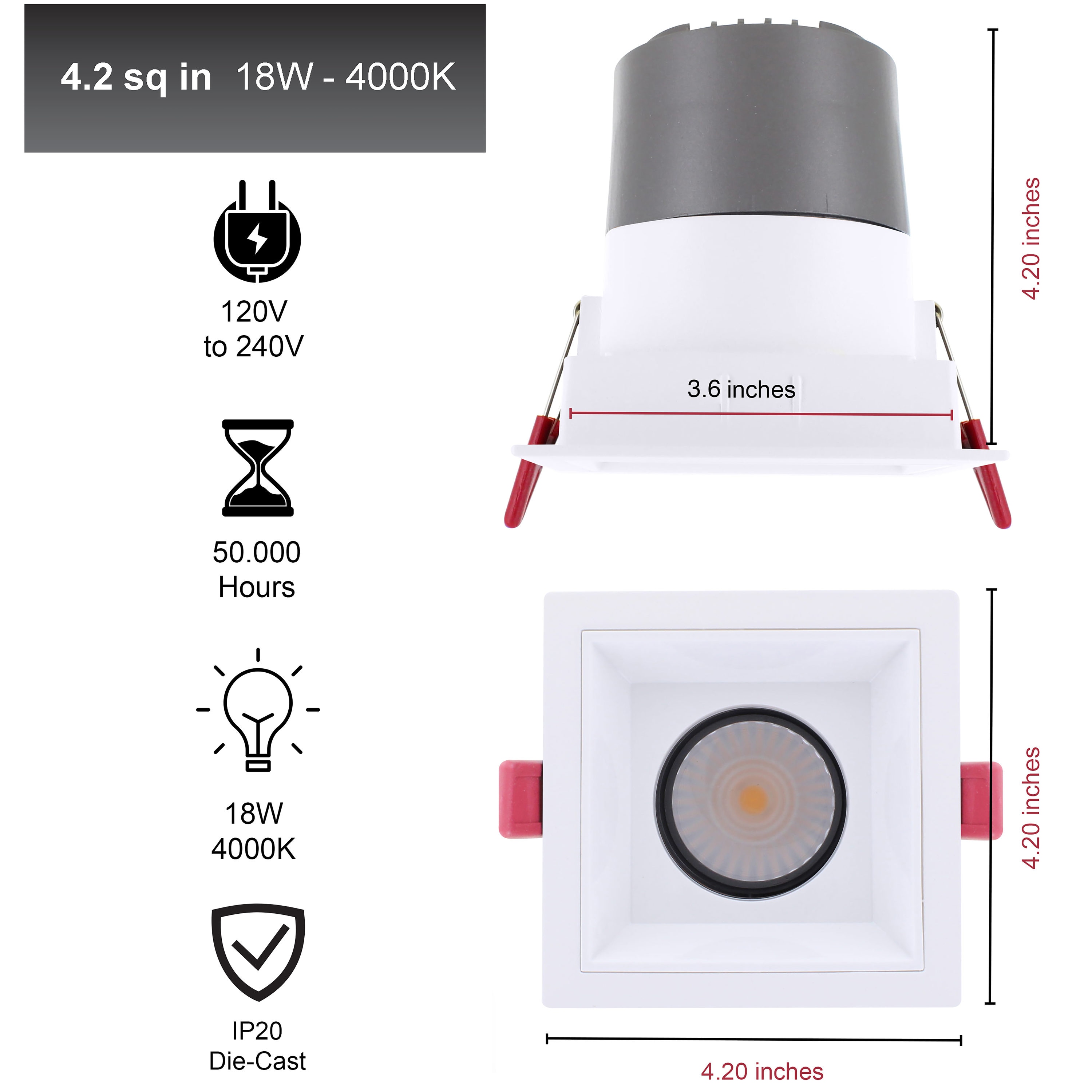 LEEKI LKI-1040 Led-Retrofit-Downlight - View #6
