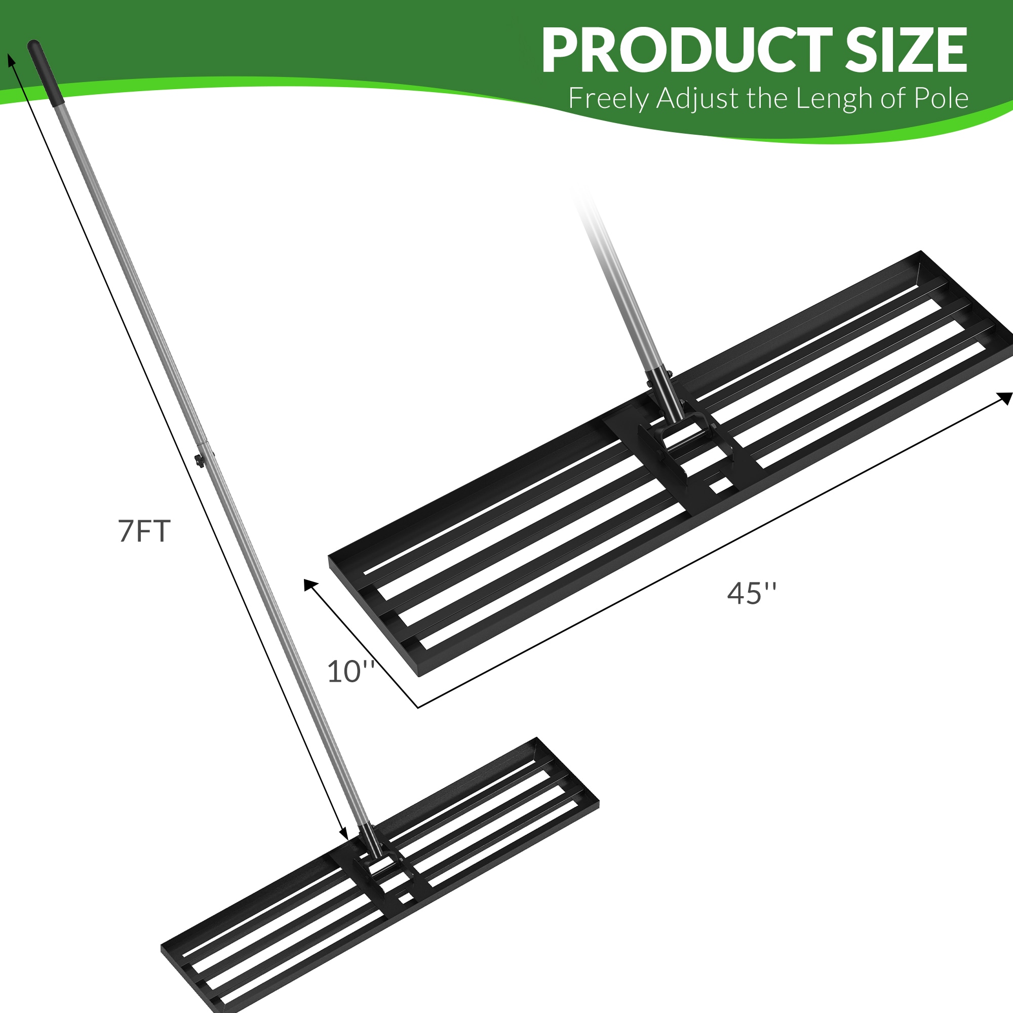 Walensee RL-004-LS Garden-Rakes - View #2