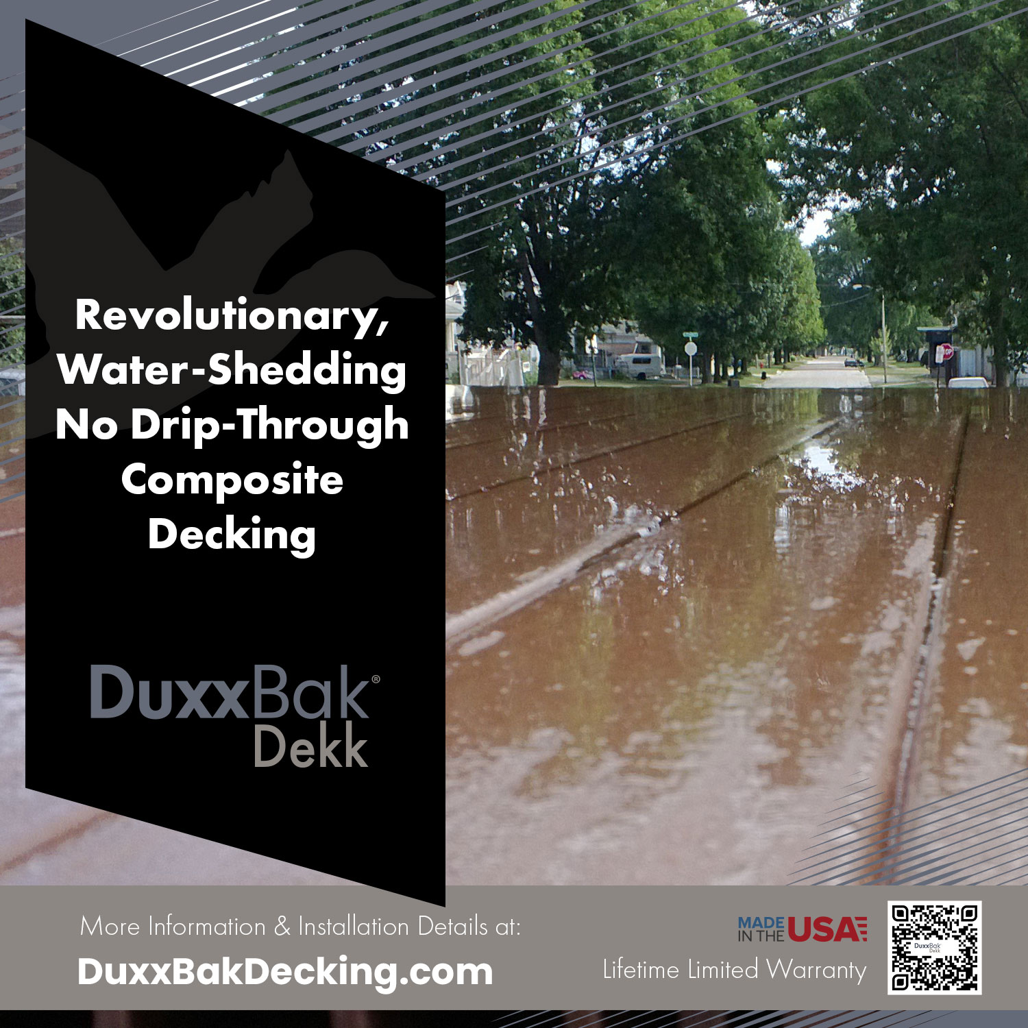 DuxxBak Composite Decking 1080-144CS Composite-Deck-Boards - View #8