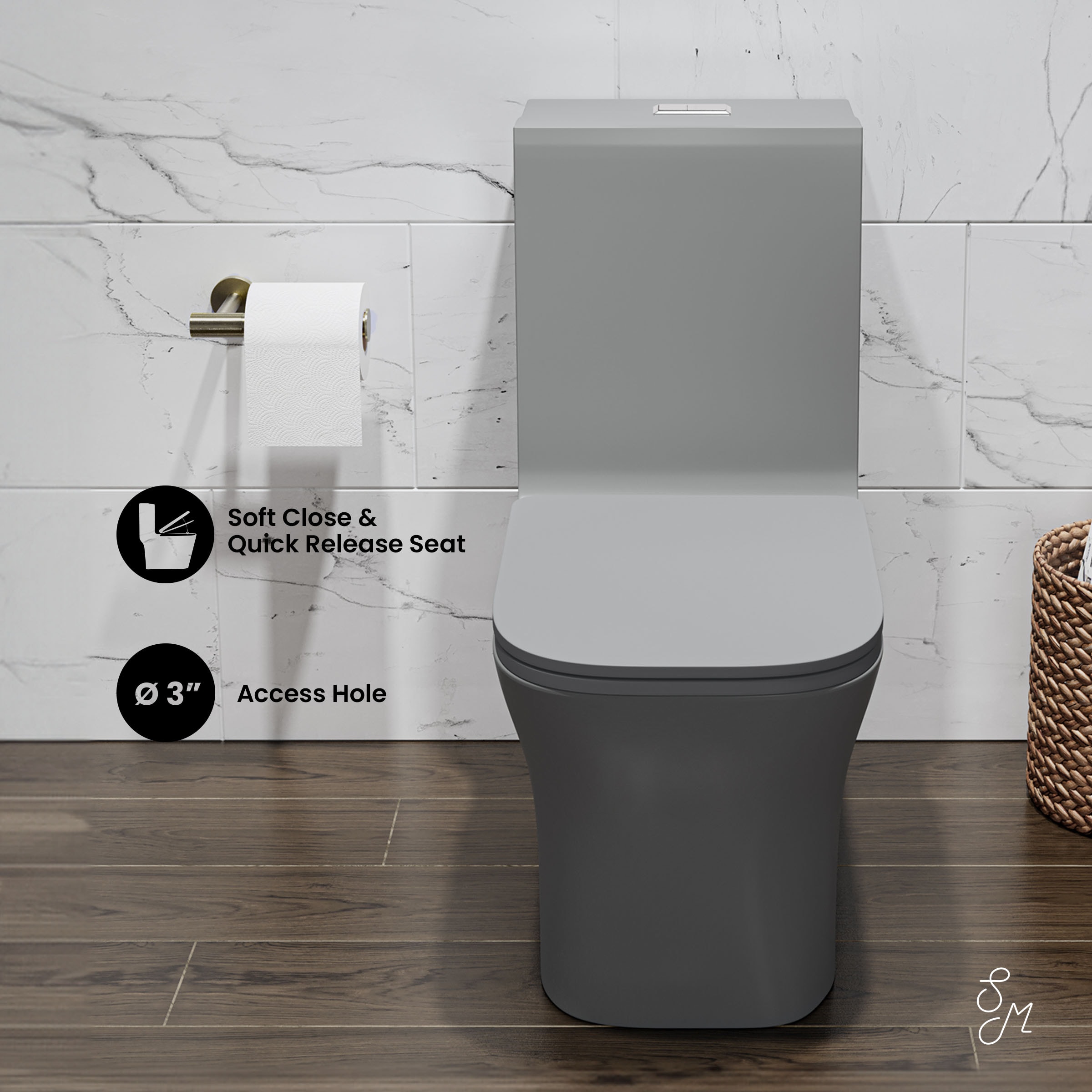 Swiss Madison SM-25-1TBAS02MG toilets - View #4