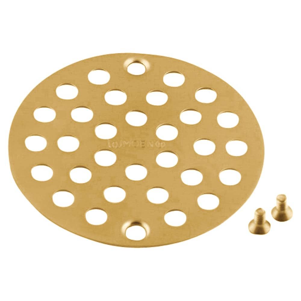 Moen 102763BG 4-in Brushed Brushed Gold Strainer Drain