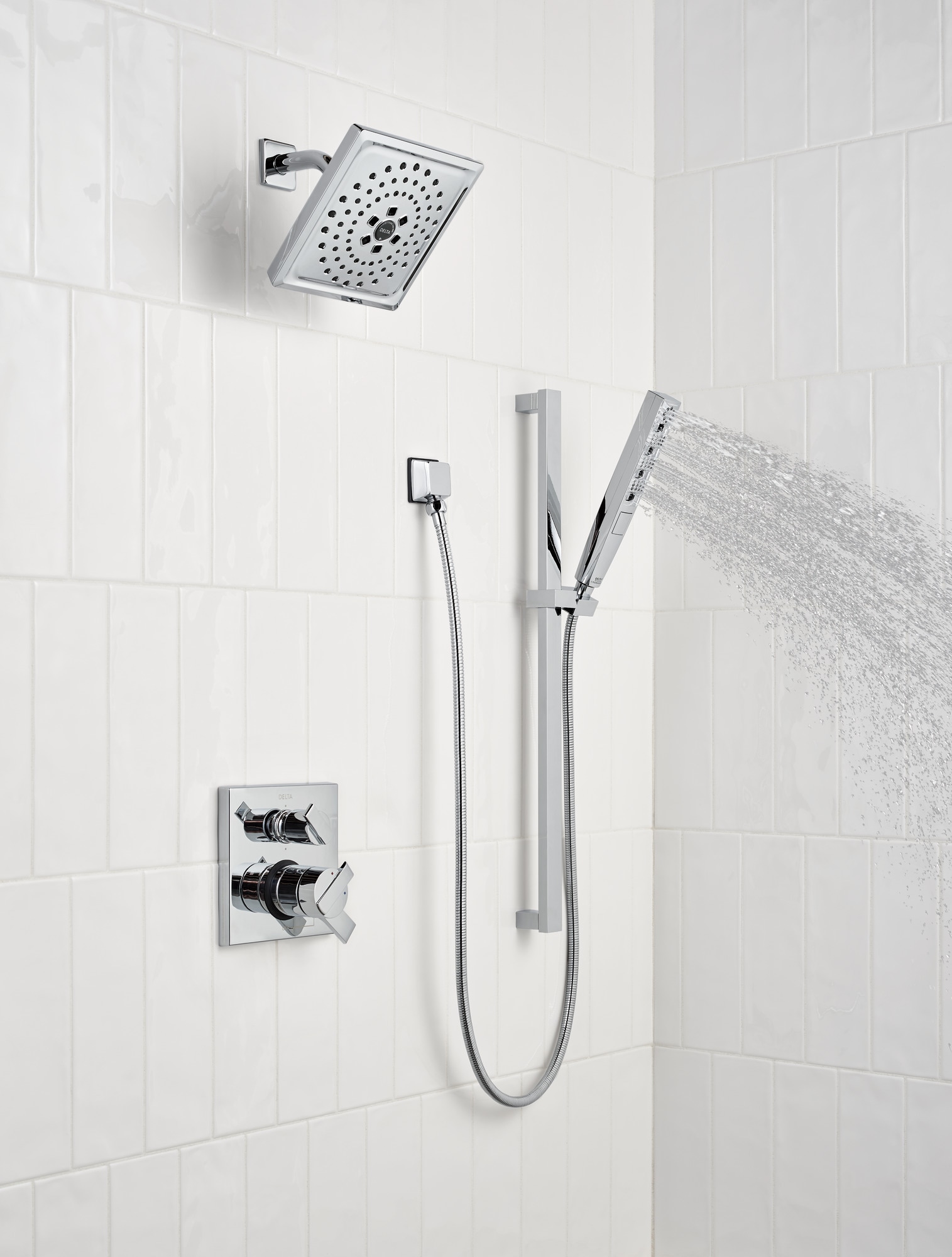 Delta T27967-BL Bath-Shower-Facc - View #6