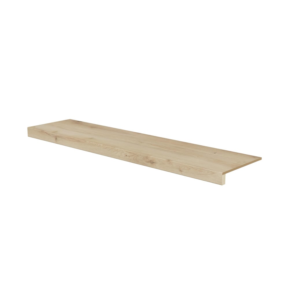 Stairtek BOZLAM1148-07565 Modern Retread 48-in x 11.5-in x 0.375-in Brookside Oak Laminate