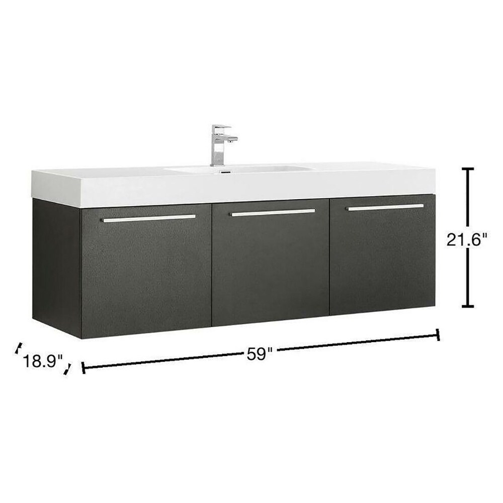 Fresca FCB8093BW-I Bath-Vanity-Combo - View #8
