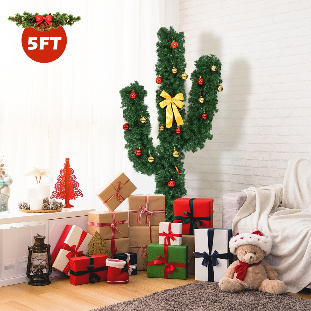 Forclover ALHY-644CM Artificial-Christmas-Trees - View #2