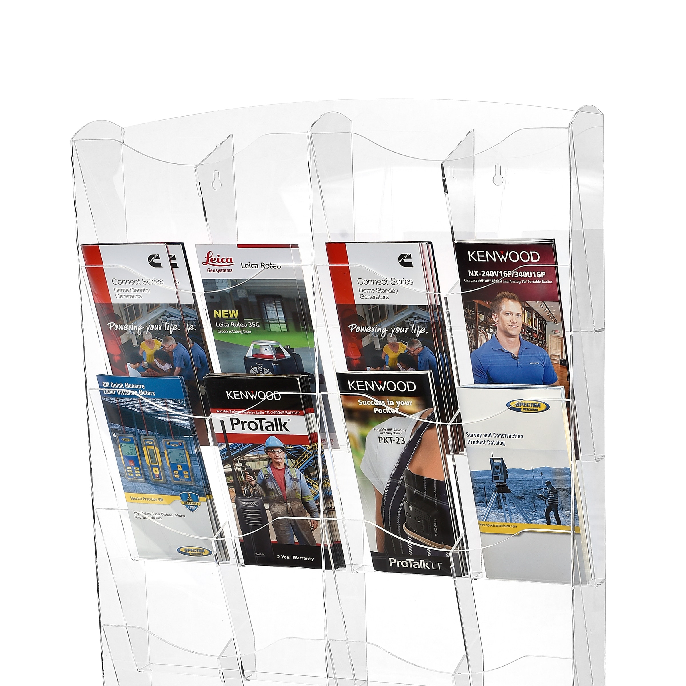 AdirOffice 640-5120-CLR-2PK Wall-Mounted-Shelving - View #8