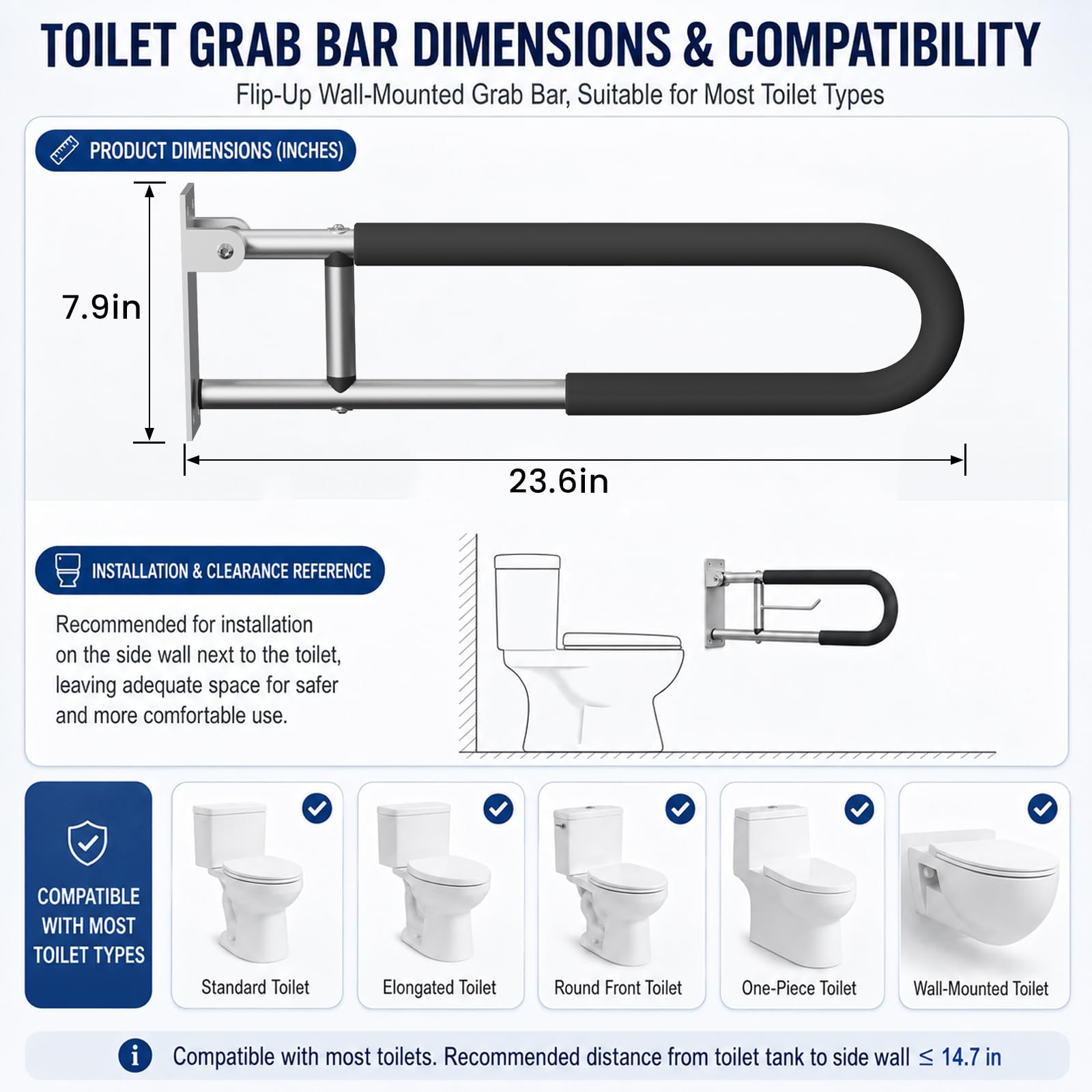 Phewnyzo LPW0729W299 Grab-Bars - View #6