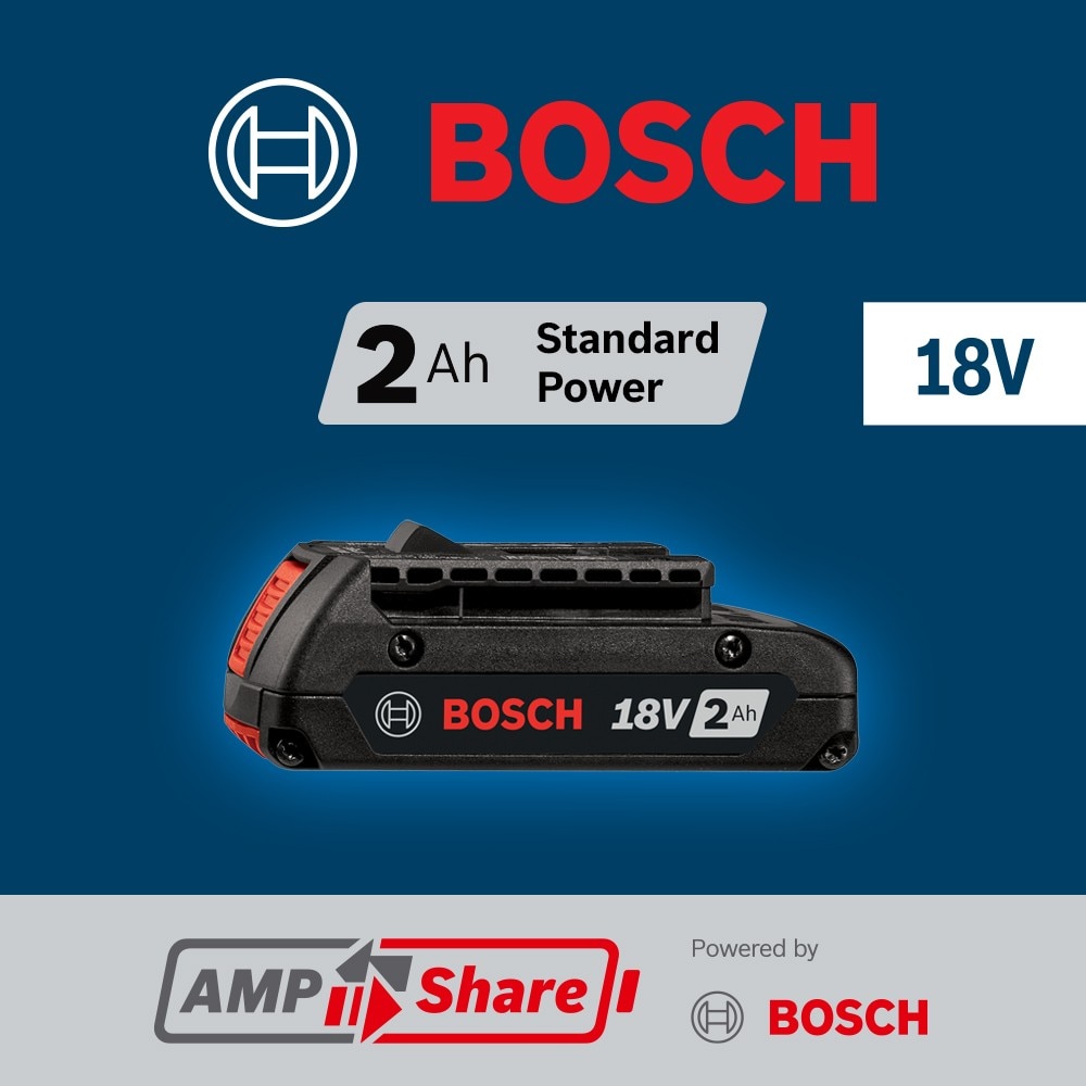 2x Li-Ion Akku 18V 6ah für Bosch Professional wie GBA Bat610G