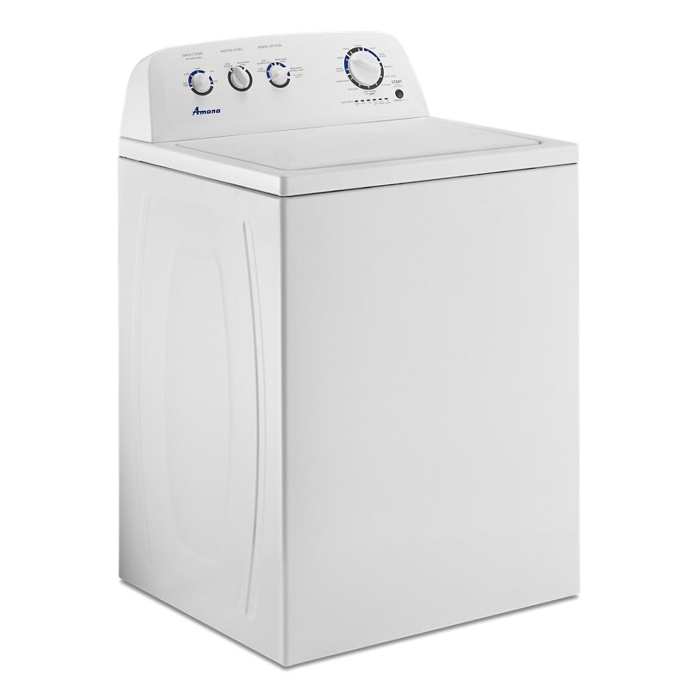 Amana 3.8cu ft High Efficiency Agitator TopLoad Washer (White) in the