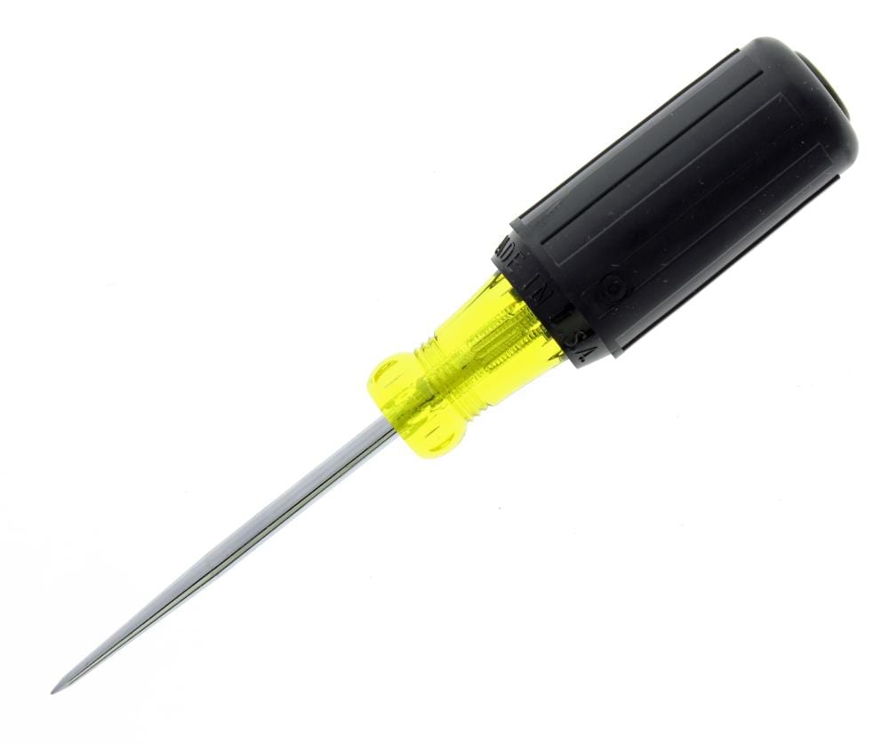Malco Steel Punch Awl - 1/8 in. Scratch Awl with Regular Grip