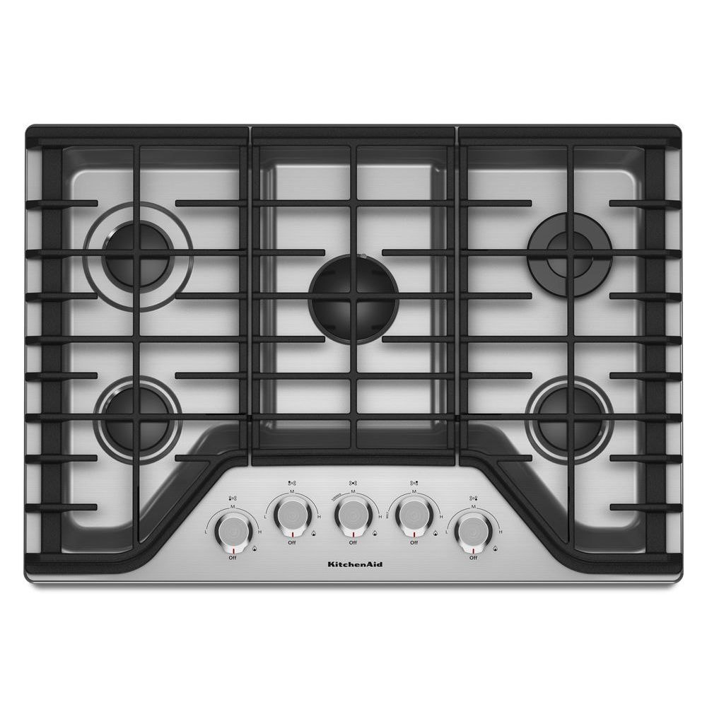 Gas Cooktop In The Cooktops