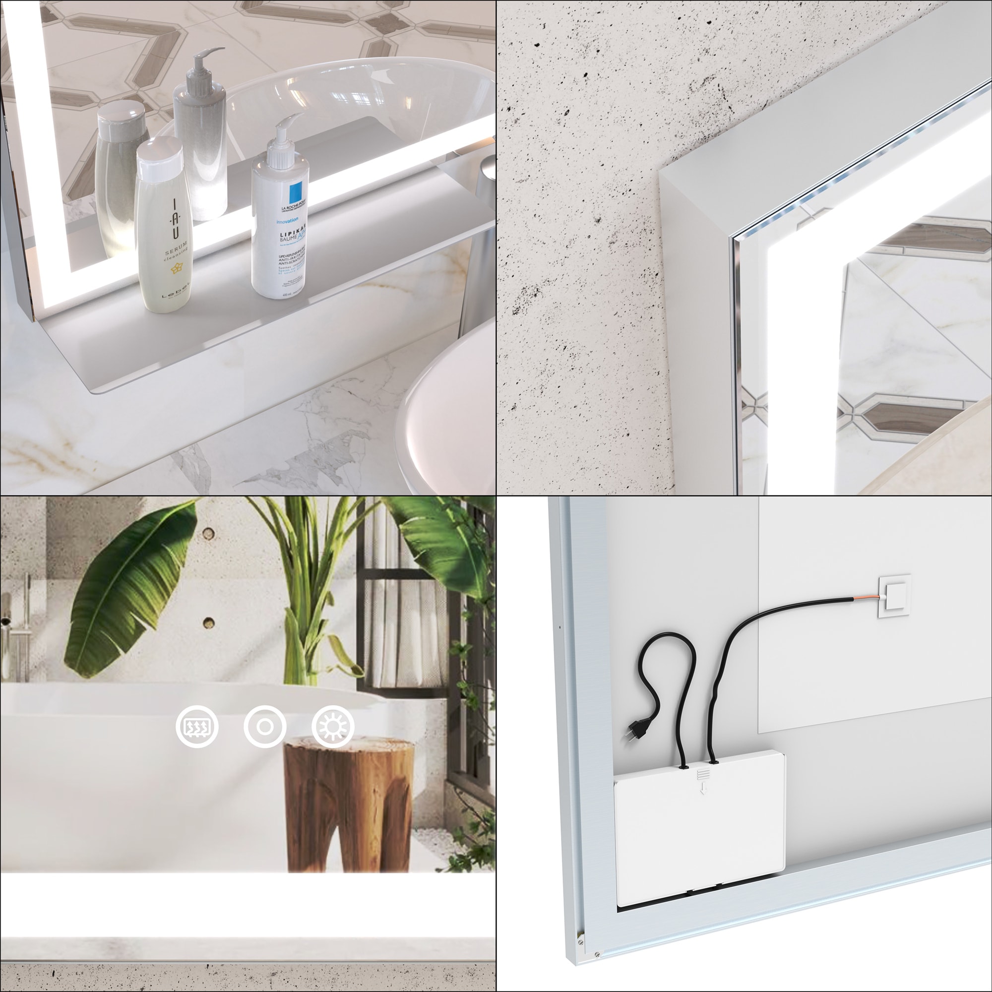 BABOOM BOM-2121013-OR Framed-Bath-Mirrors - View #8