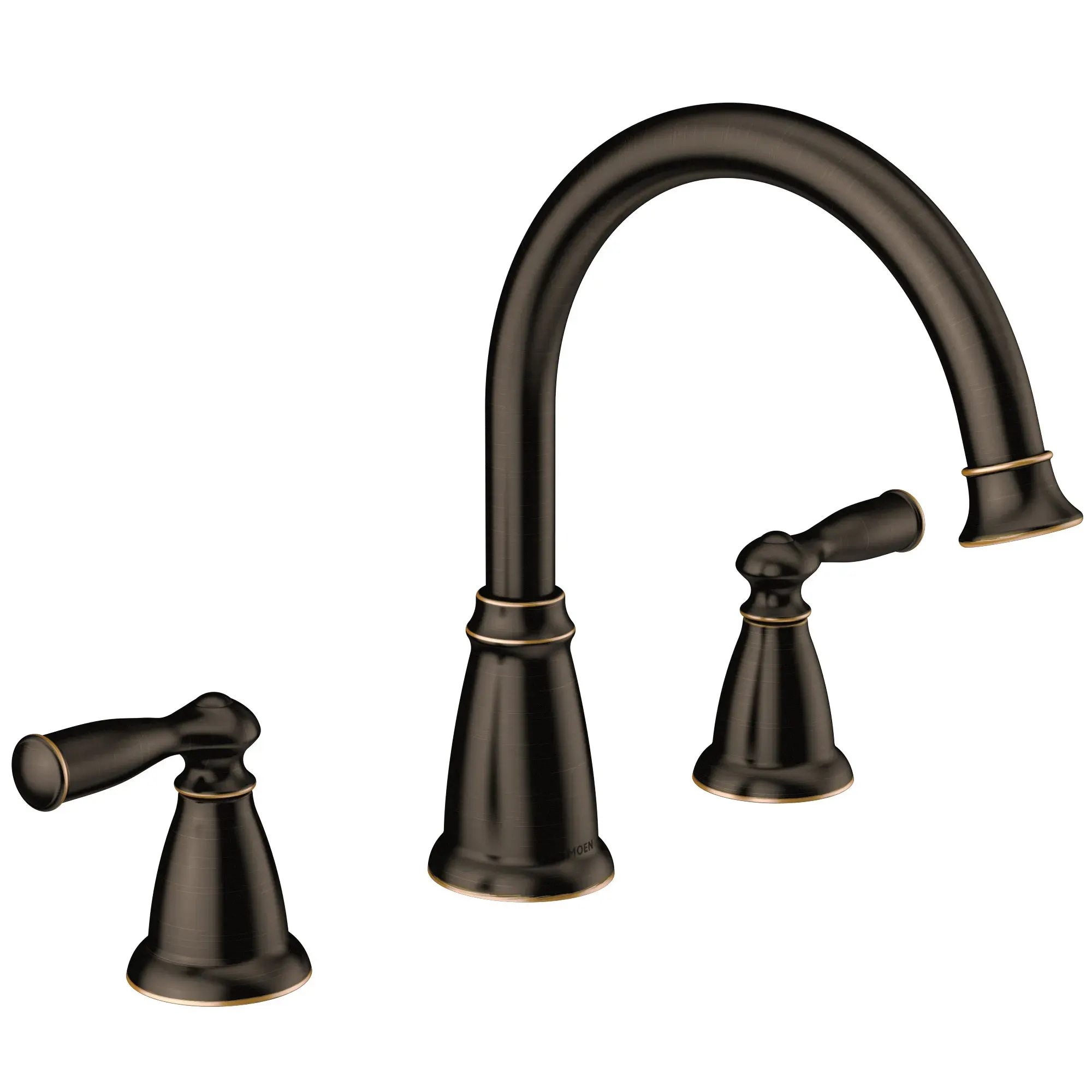 Moen -  86924 Deck Mounted Roman Tub Filler Trim from the Banbury Collection (Valve Included)