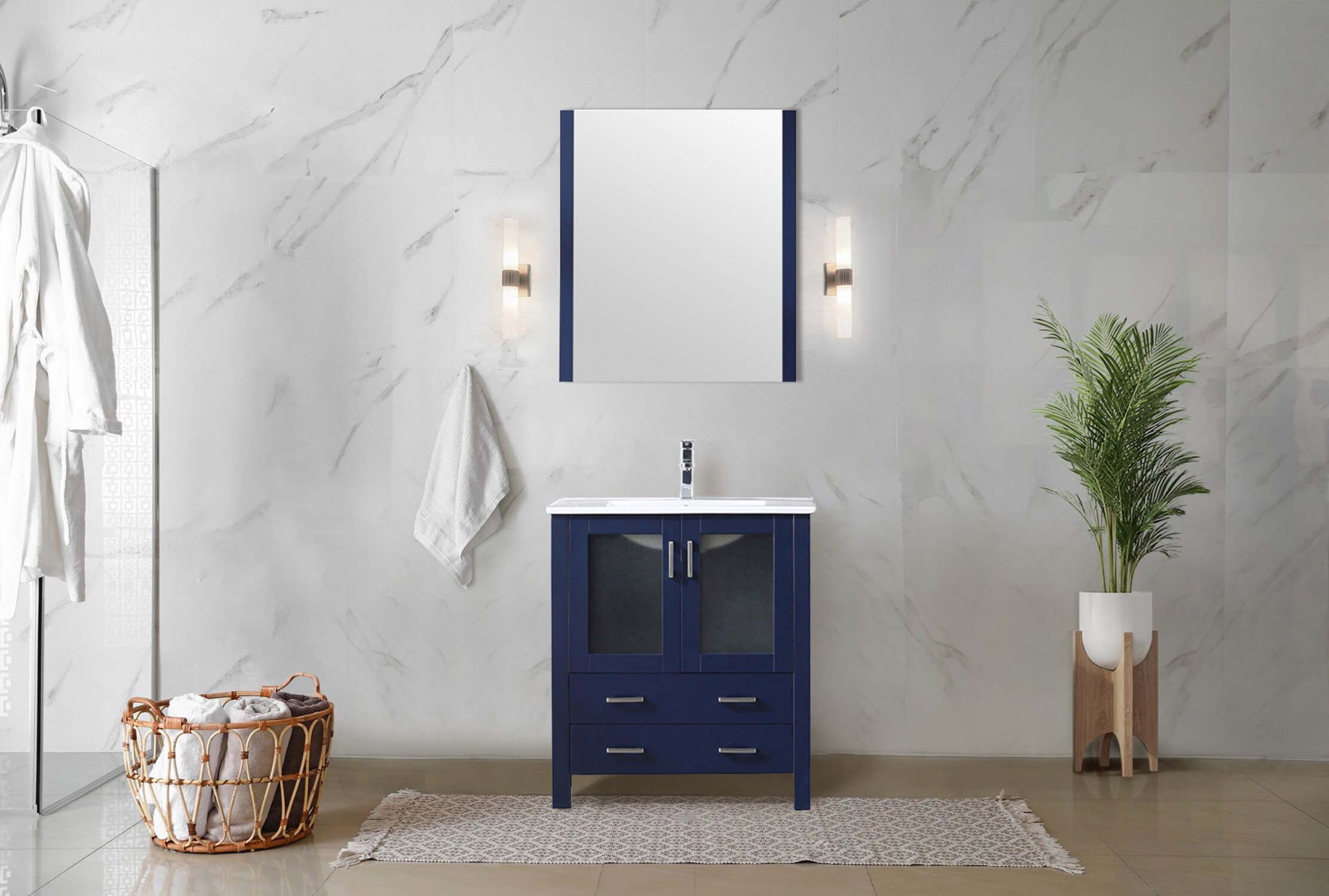 Lexora LV341830SEESM28F Bath-Vanity-Combo - View #10