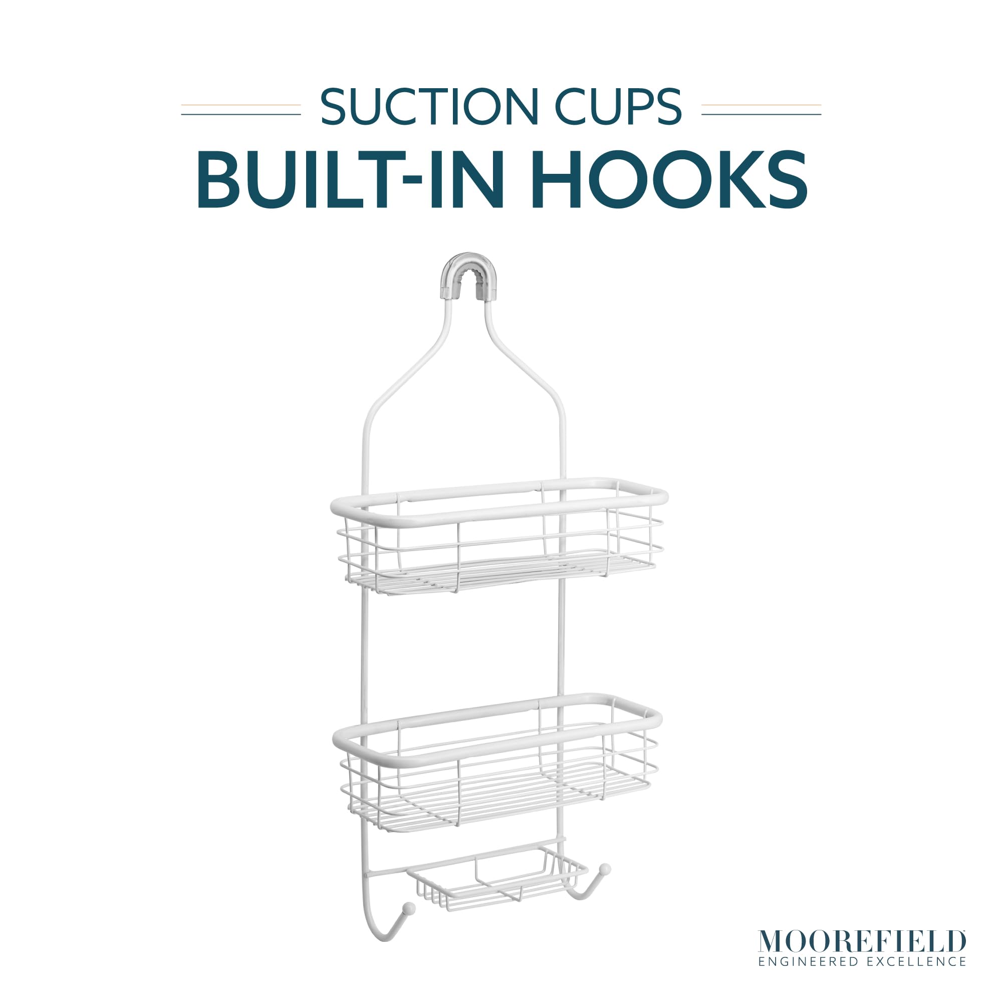 Moorefield SC422MWT Hanging-Shower-Caddies - View #2