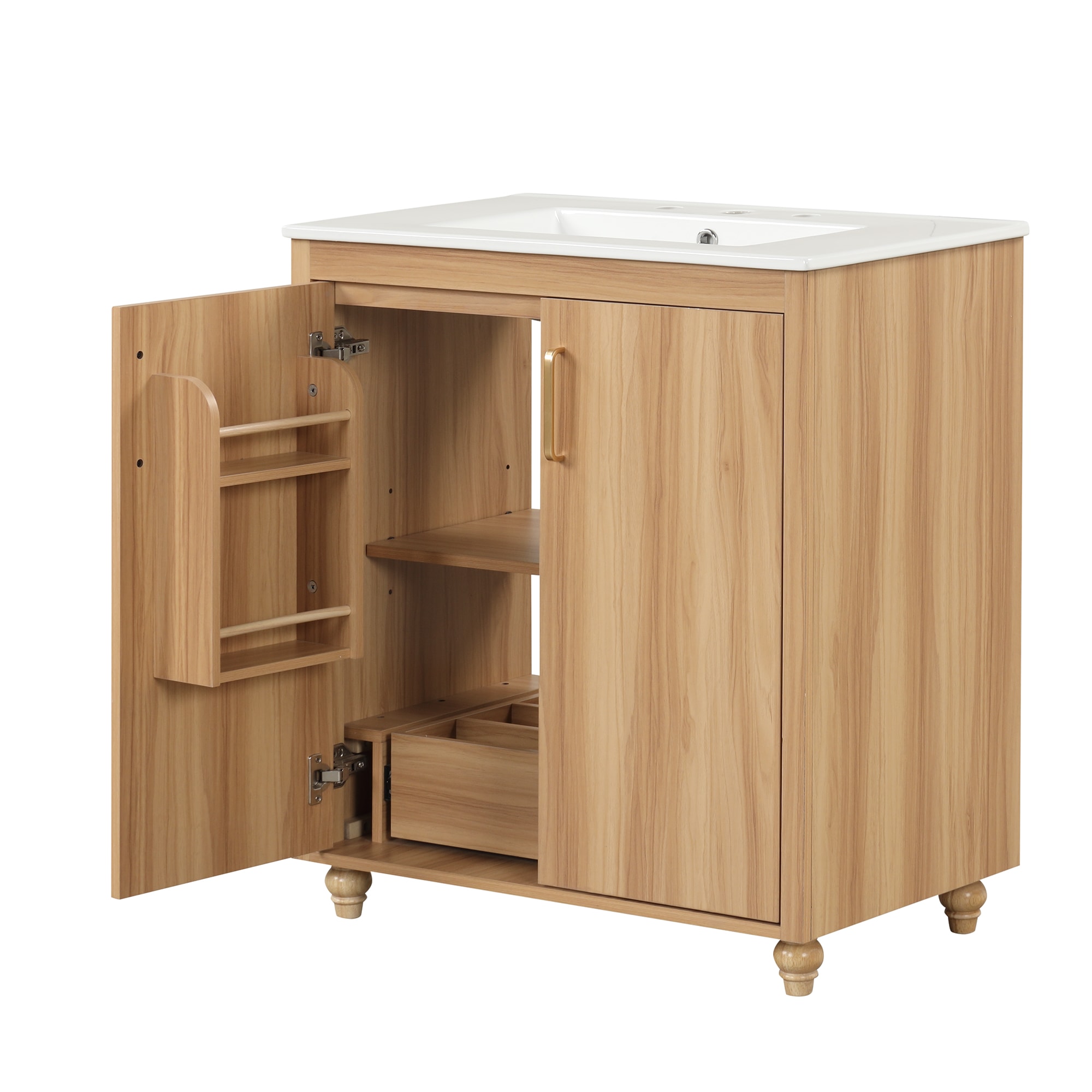 ModernLuxe L3P-WF319484AAG Bath-Vanity-Combo - View #11