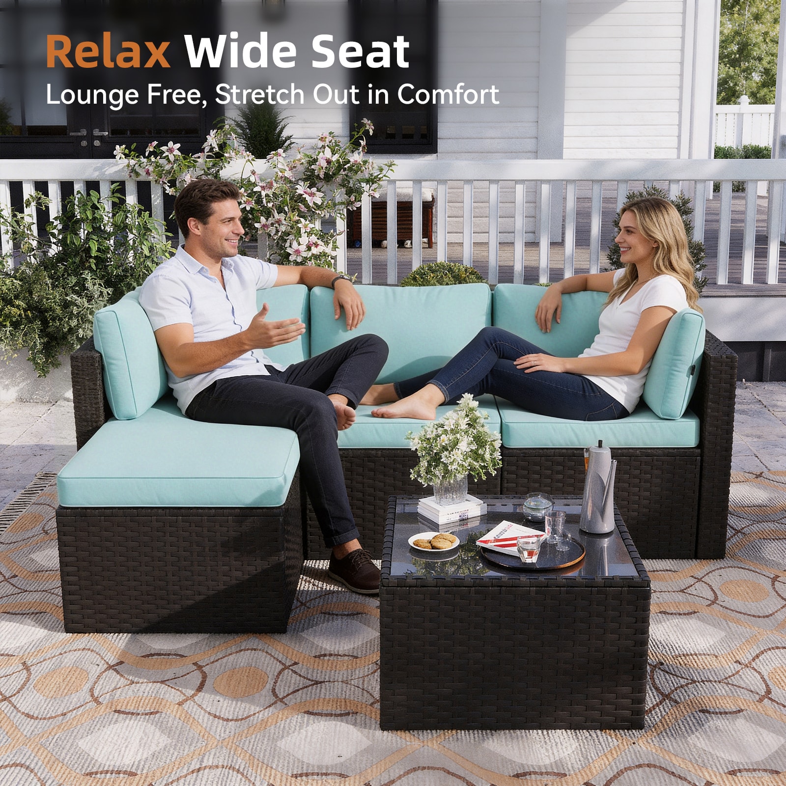 Nordivale NVPS1230803 Patio-Conversation-Sets - View #2