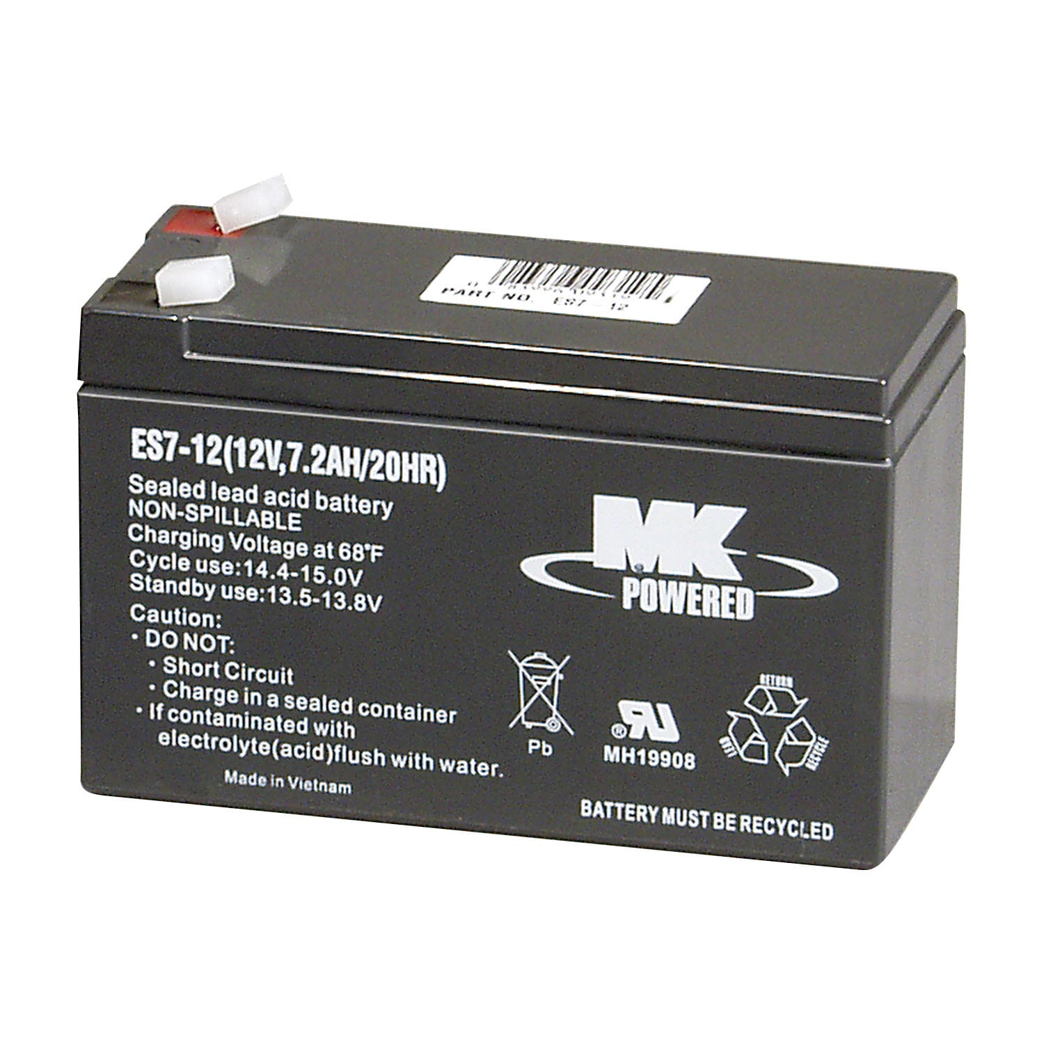 | Maintenance-Free by MK Battery 12 volt 32 Ah Sealed Gel Battery 1100 cycles Pair U-1 Sealed Gel Battery Set 