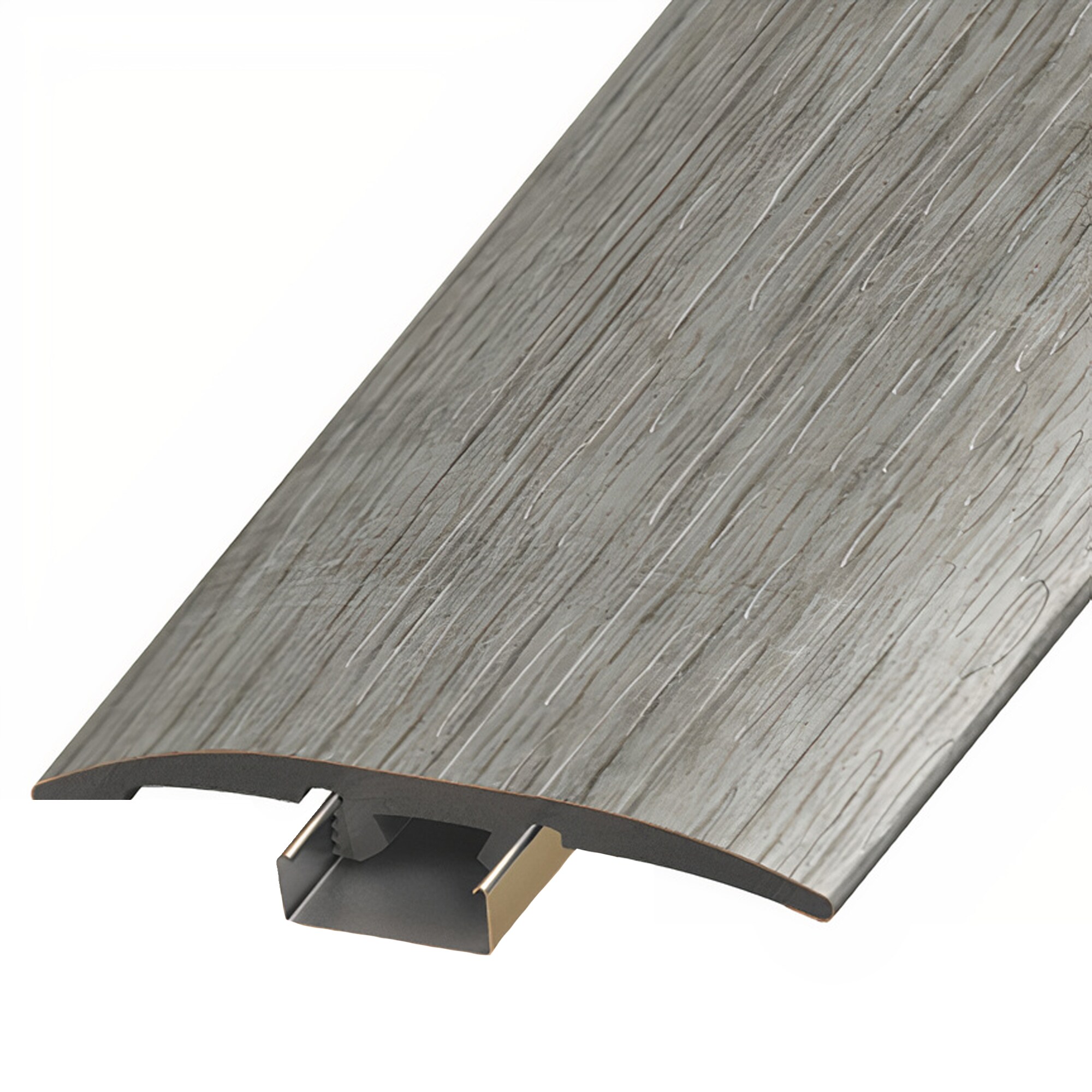 Element Flooring E20014TIO Belleville Hamlin 0.375-in T x 2-in W x 94-in L Vinyl 3-in-1 T-moulding/Reducer/Endcap