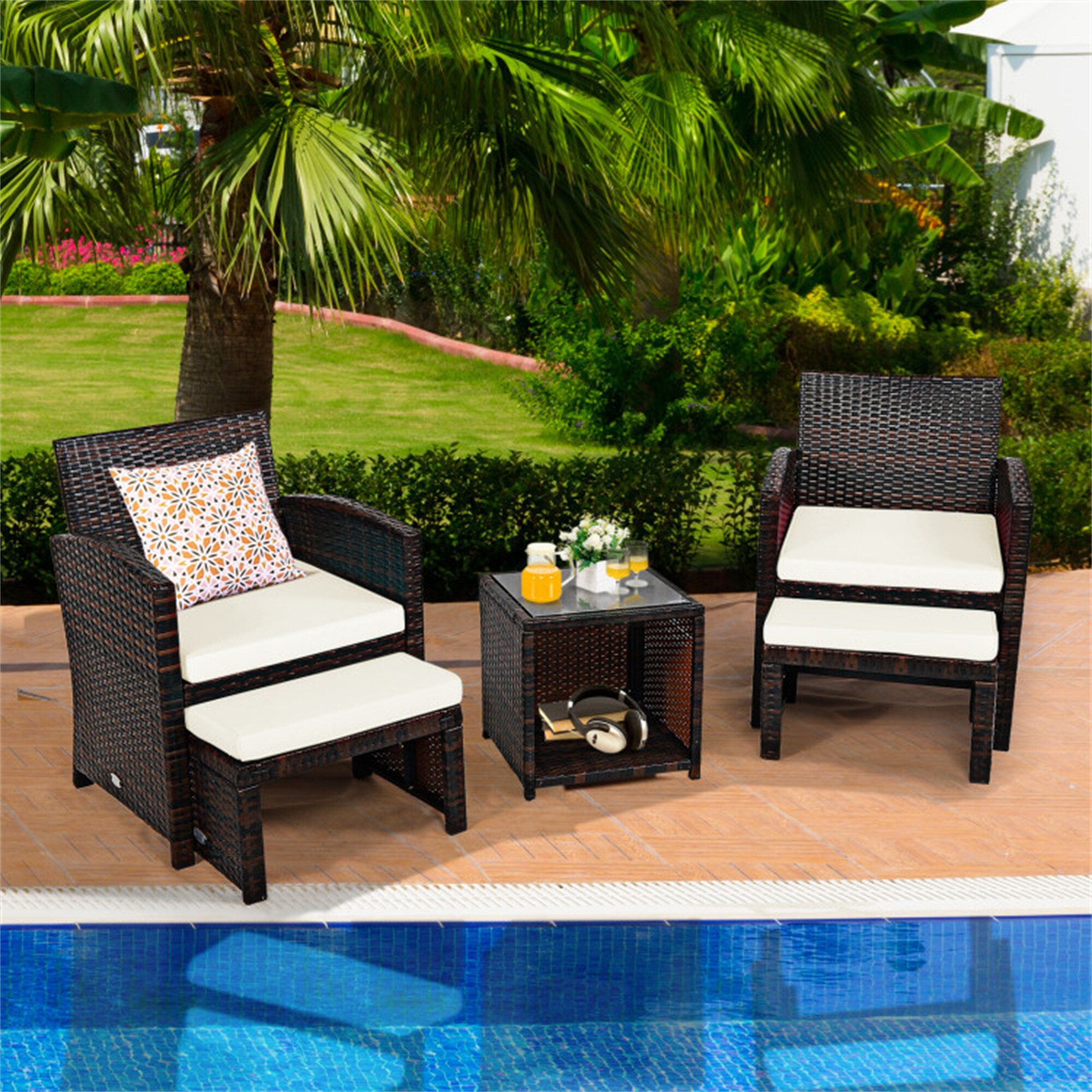 BABOOM BOM-H7813WH-CO Patio-Conversation-Sets - View #4