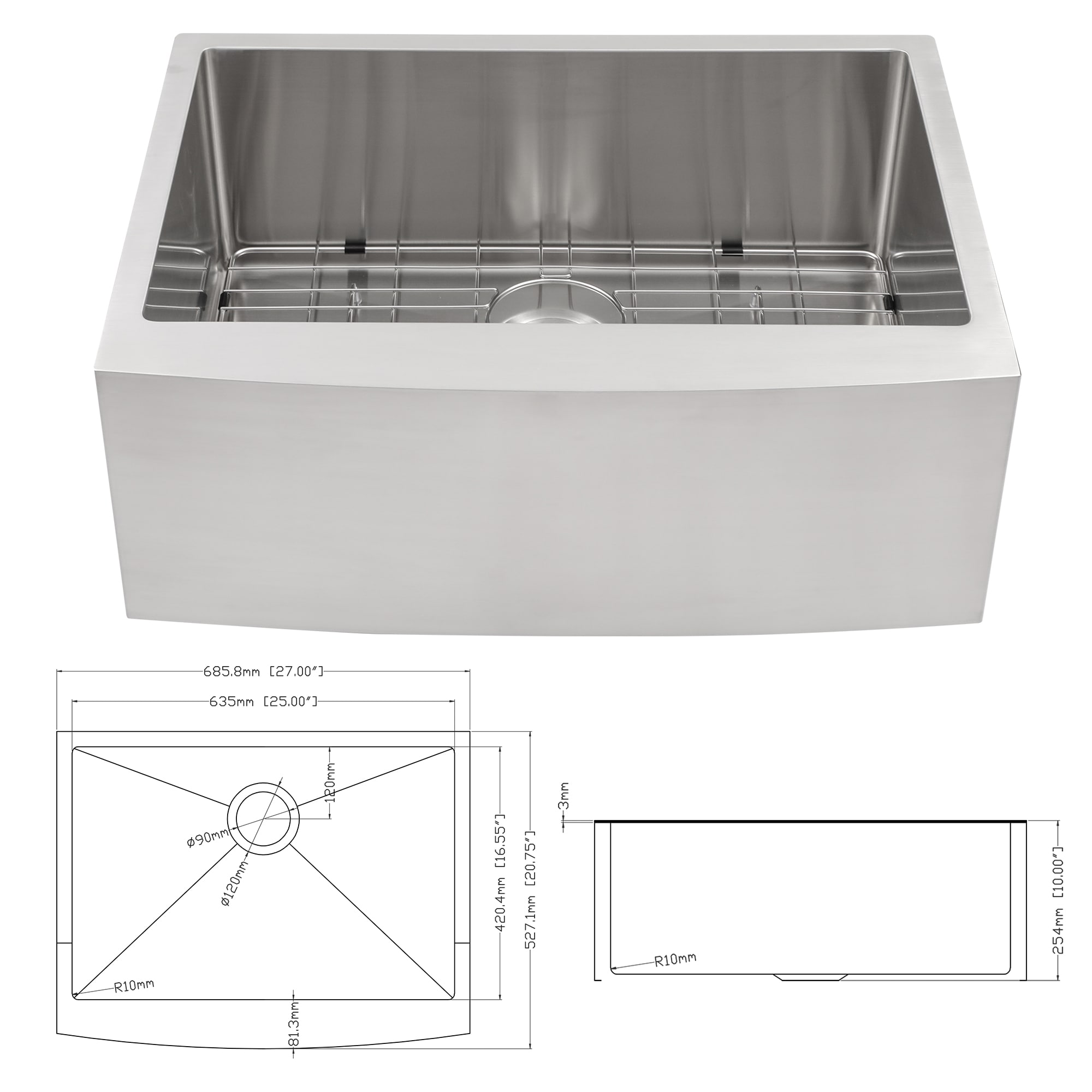LIVIZA TLY-SS136684 Kitchen-Sinks - View #2