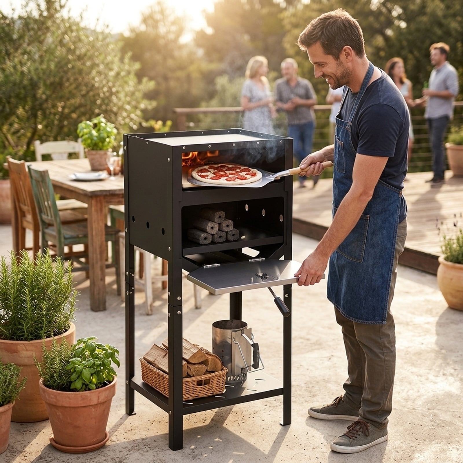 SUGIFT LW108SUGHY1947 Outdoor-Pizza-Ovens - View #2