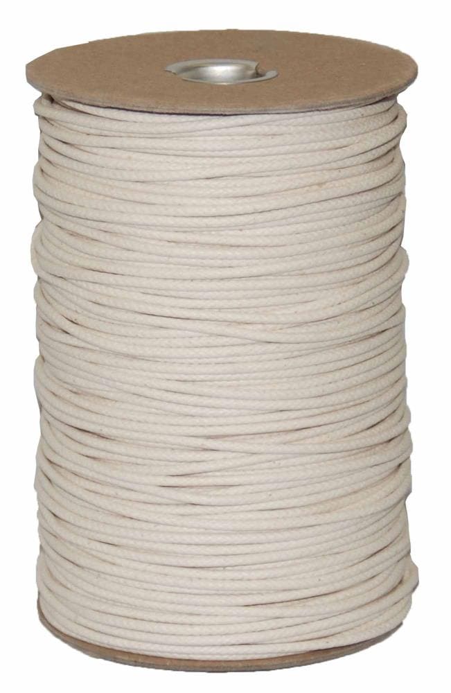 T.W. Evans Cordage 0.125-in x 3000-ft Braided Cotton Rope (By-the-Roll)