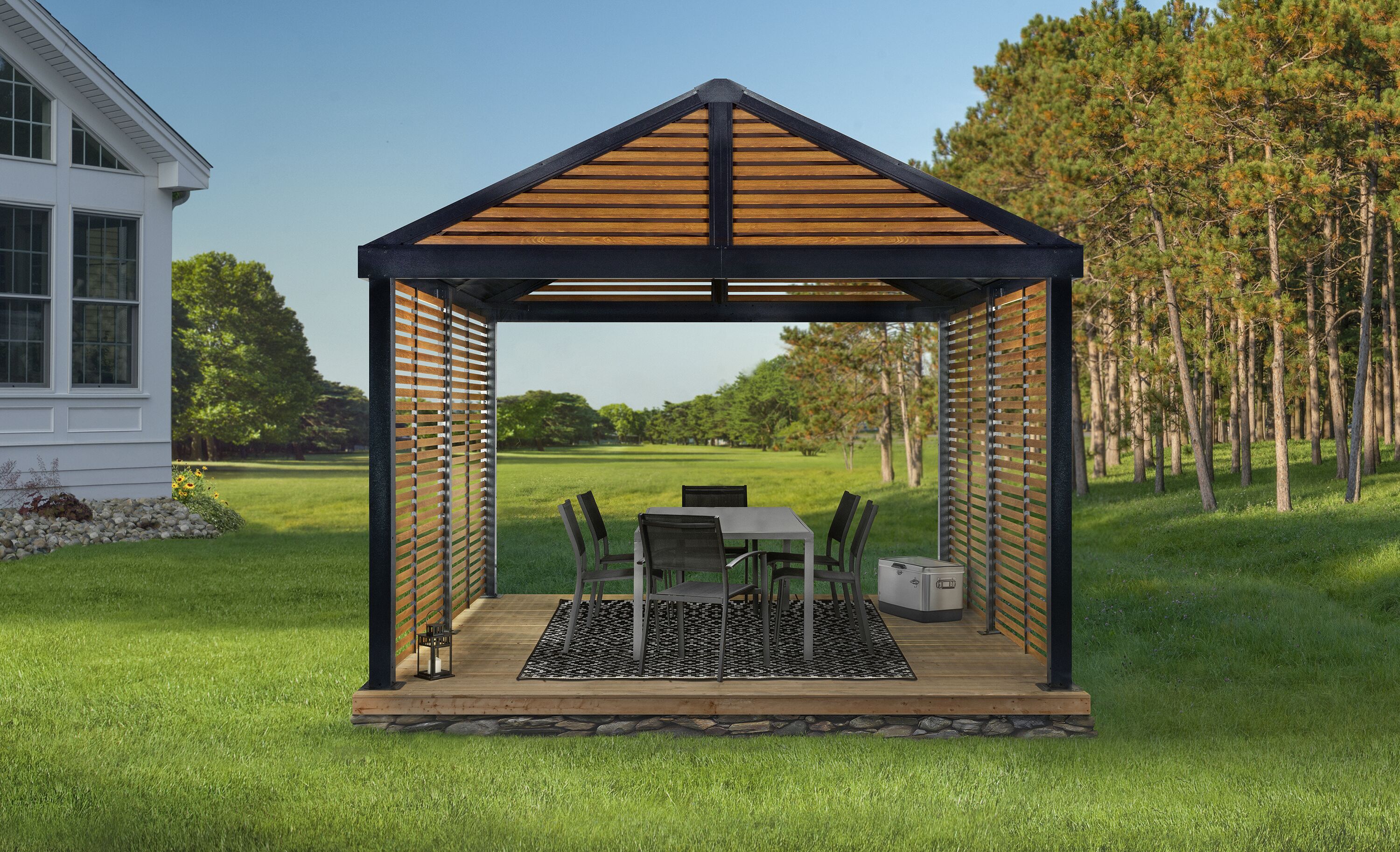 Sojag 500-9168044 Wood-Resin-Gazebos - View #8