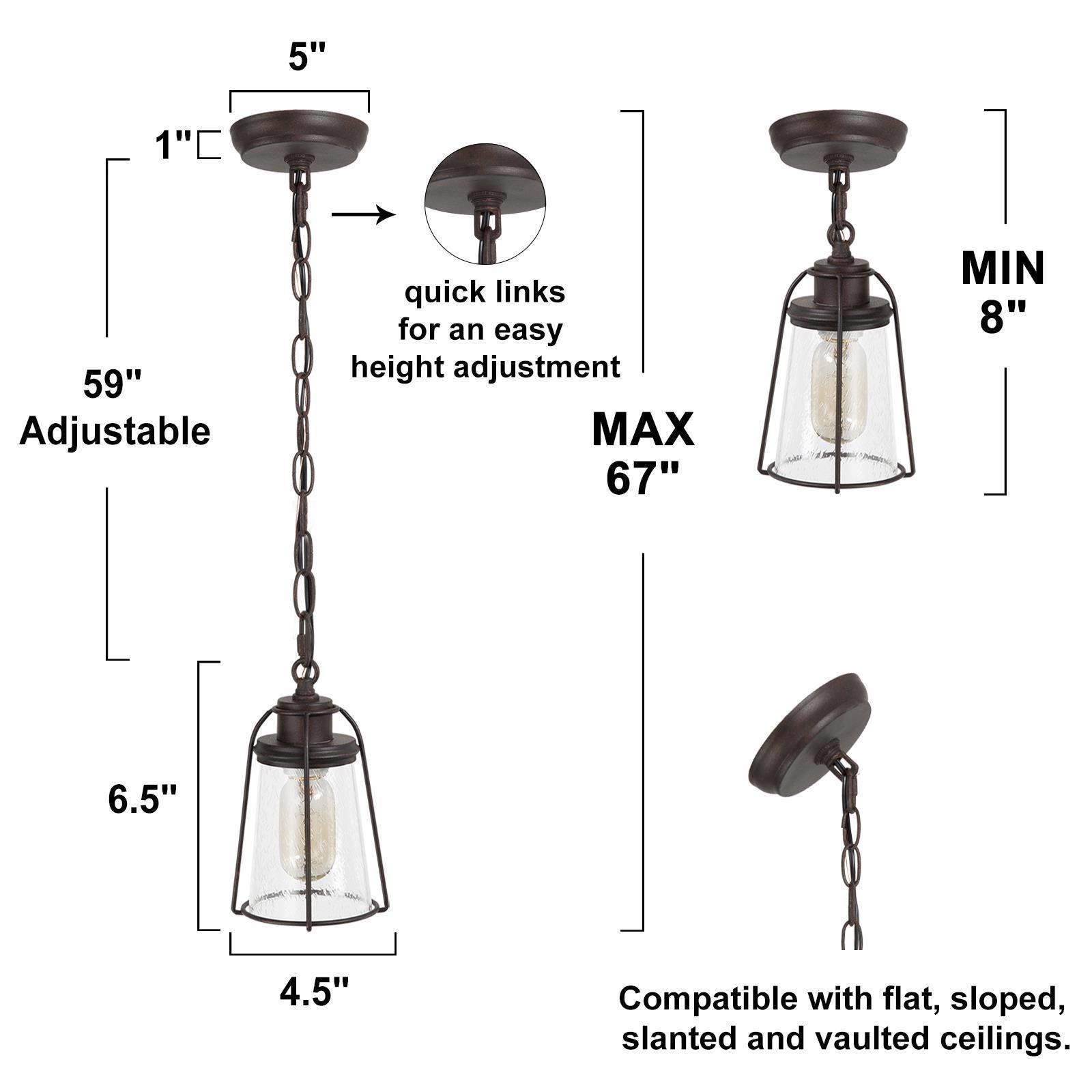 Uolfin EB3MEB-LWS23940-O7 Pendant-Lights - View #4