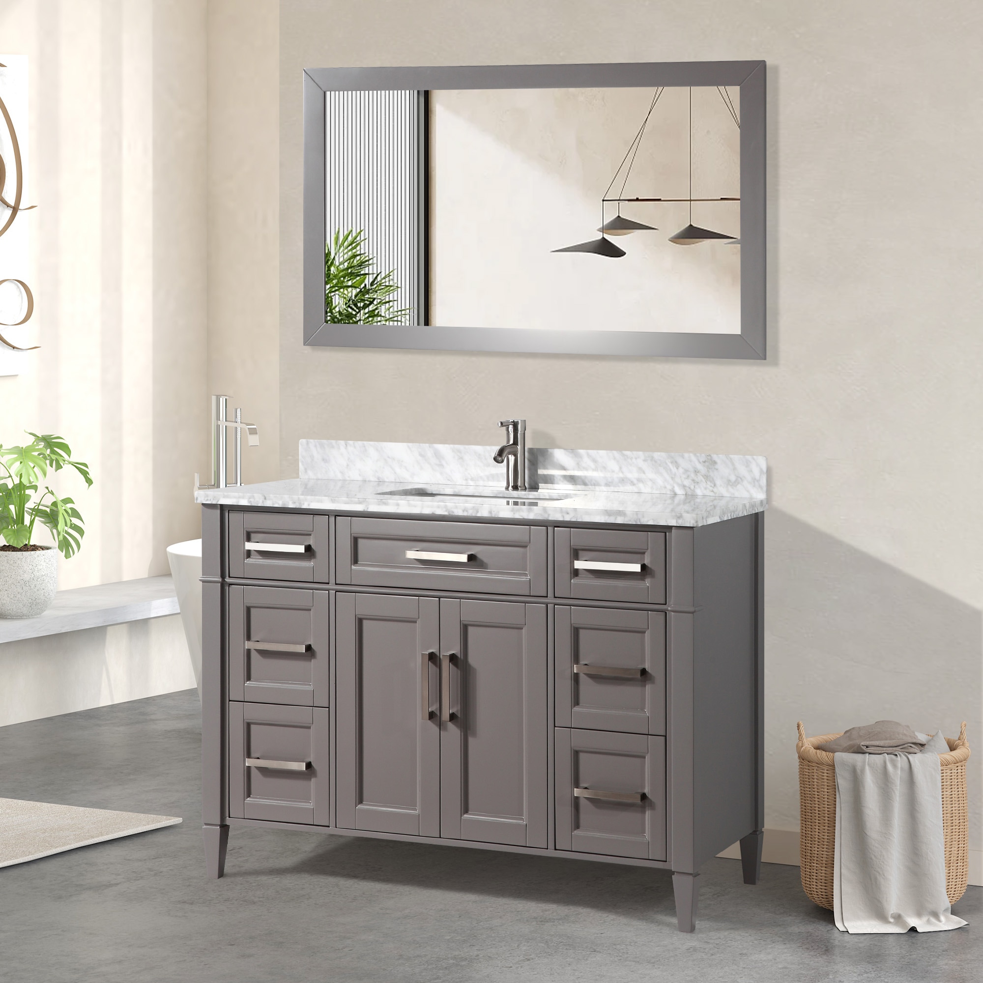 Vanity Art VA2060-SG Bath-Vanity-Combo - View #2