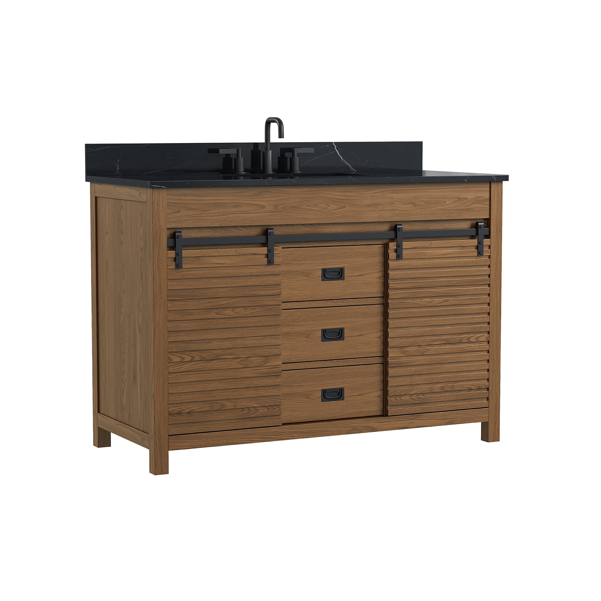 DELUXE LIVING V24027-48BA Bath-Vanity-Combo - View #3