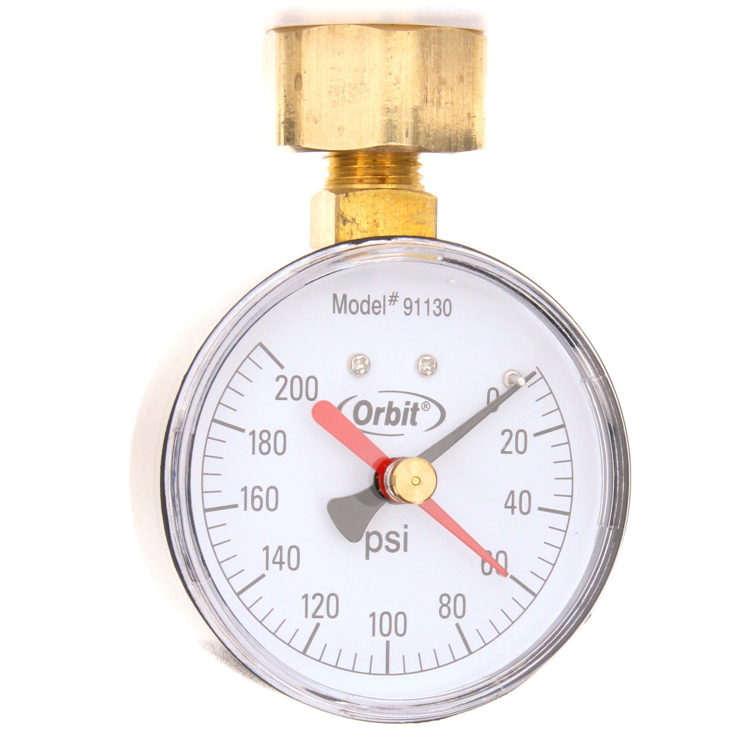 2 packages. Details about   Orbit Pressure Gauge  3/4 in 200 psi Free shipping 
