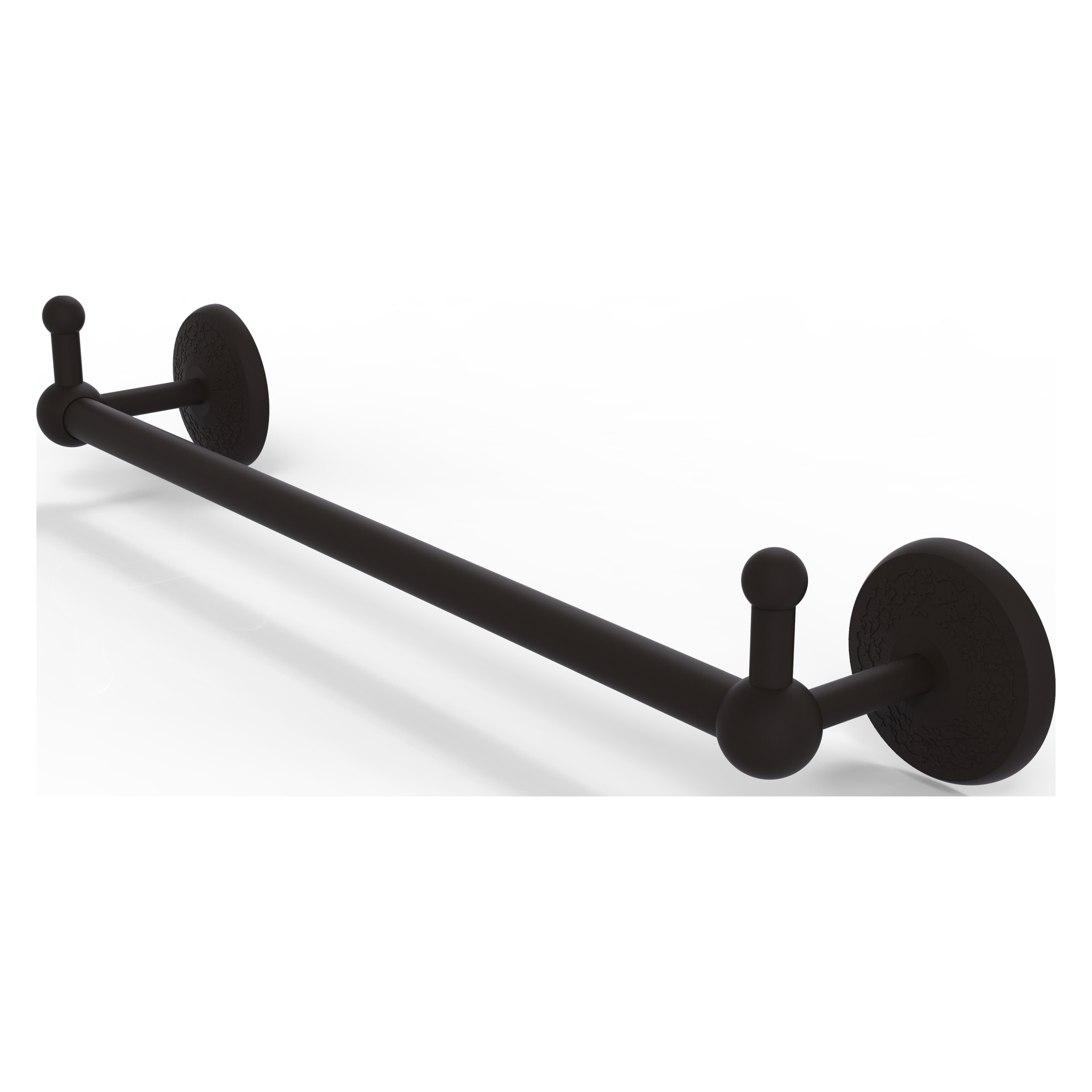 Allied Brass PMC-41-18-PEG-ORB Prestige Monte Carlo 18-in Oil-rubbed bronze Wall mount Single Towel Bar