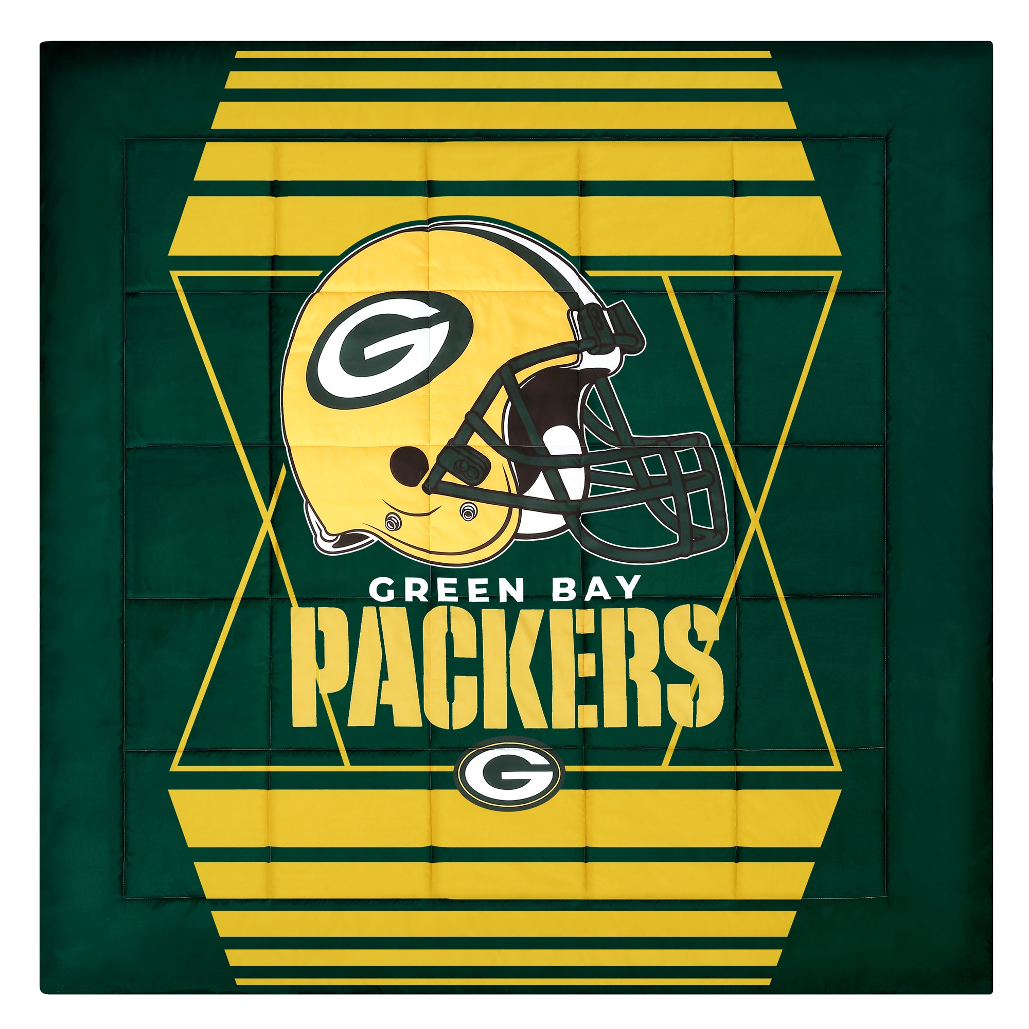 Green Bay Packers Twin Comforter Set with Sham - Buy at KHC Sports