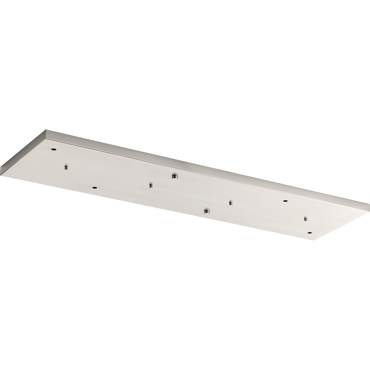 Progress Lighting P860005-009 40-in Brushed Nickel Accessory Canopy Metal Ceiling Light Mount